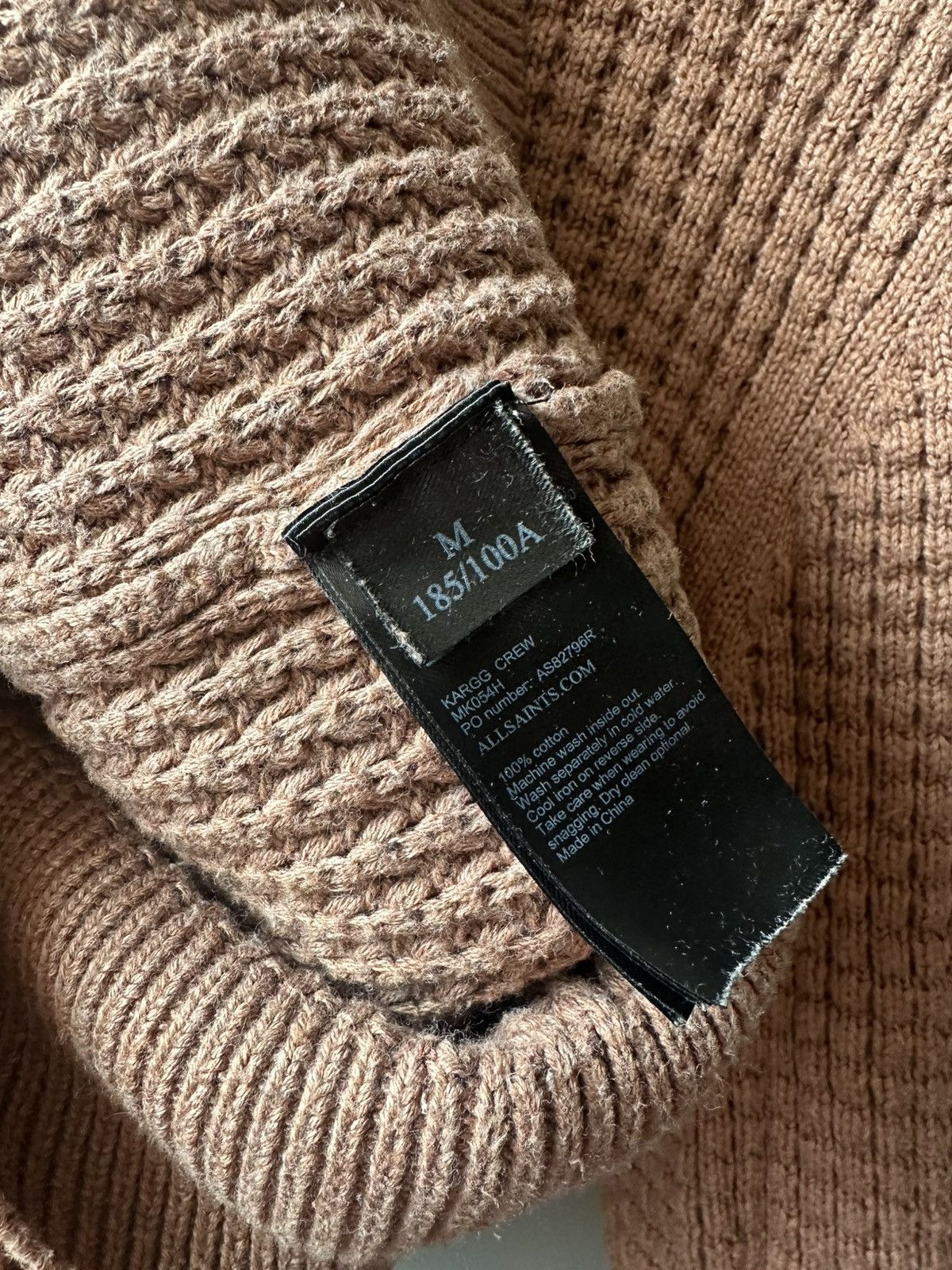 Allsaints Allsaints Kargg Crew Sweater Size M Size US M / EU 48-50 / 2 - 5 Thumbnail