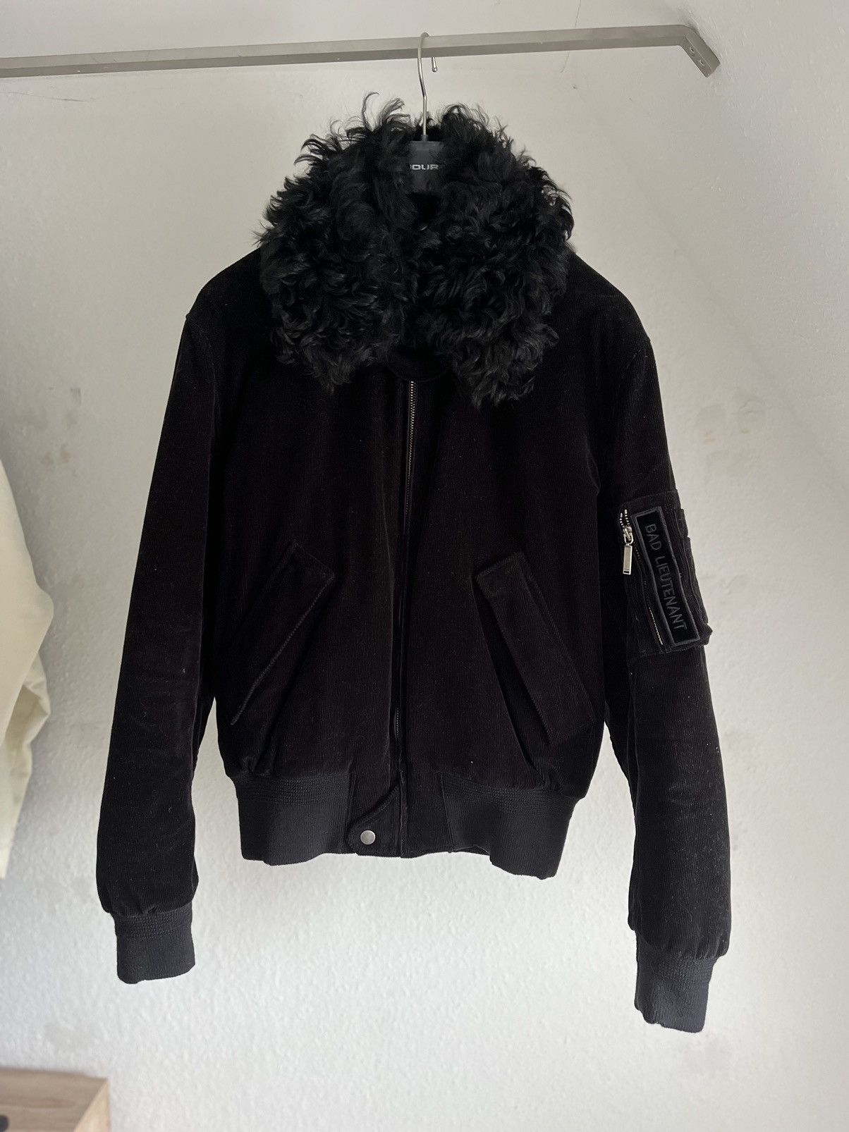 Saint Laurent Paris Saint Laurent - shearling corduroy bad lieutenant jacket Size US M / EU 48-50 / 2 - 2 Thumbnail