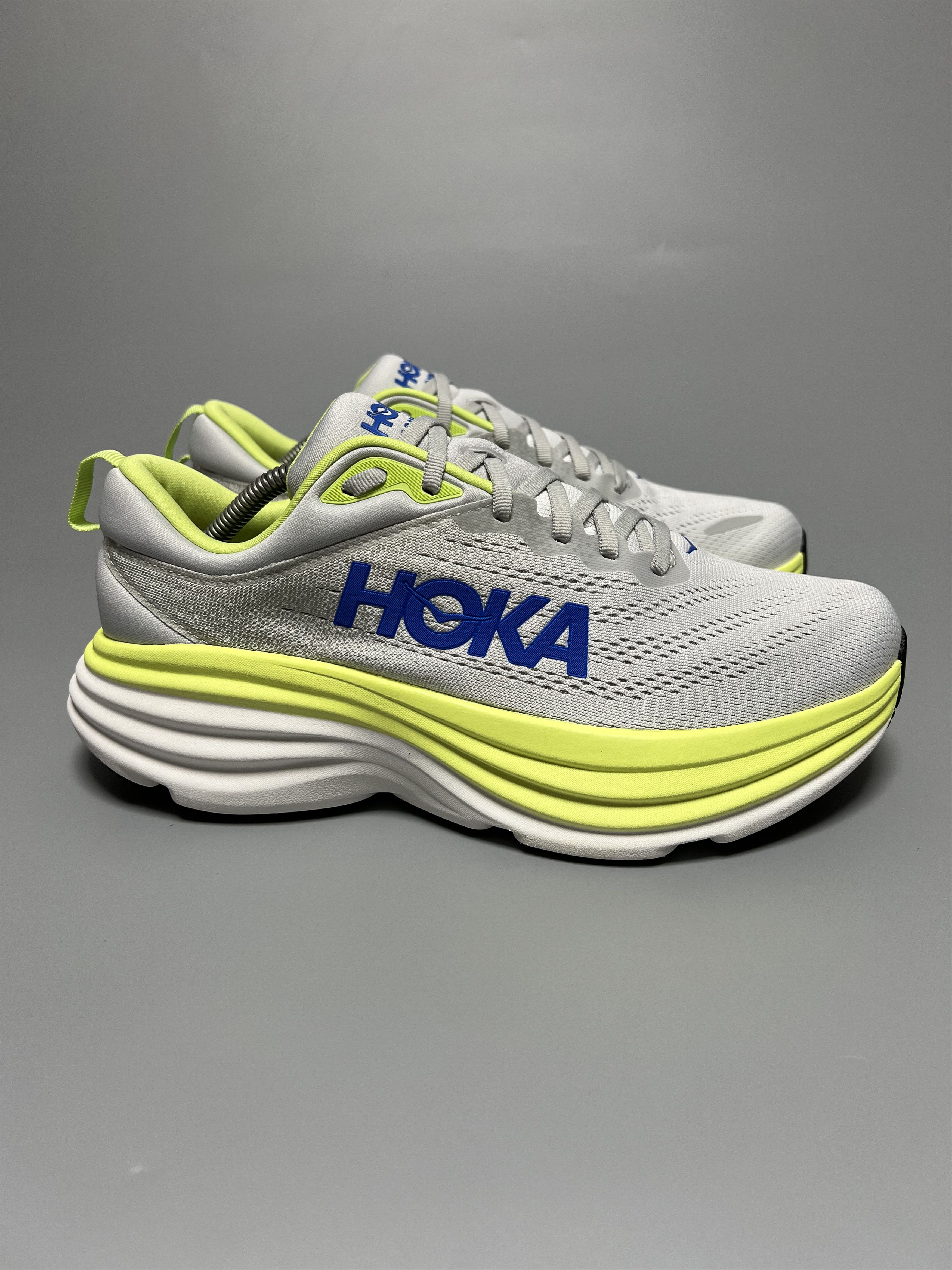 Hoka 9EE Hoka One One Bondi 8 Wide Running Shoes 1127953-STTC Size US 9 / EU 42 - 2 Thumbnail