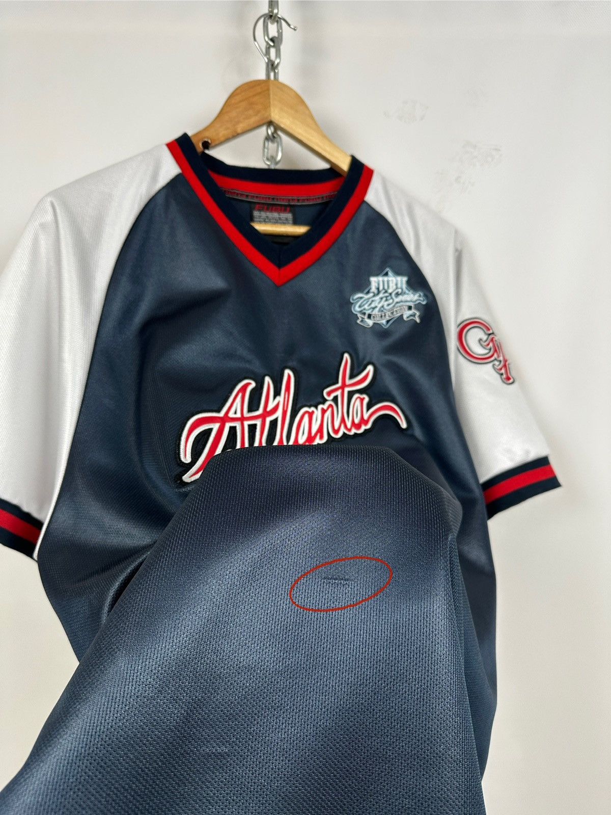 Fubu Vintage Fubu Atlanta City Series Rap Hip-Hop Jersey T-Shirt Size US L / EU 52-54 / 3 - 19 Thumbnail
