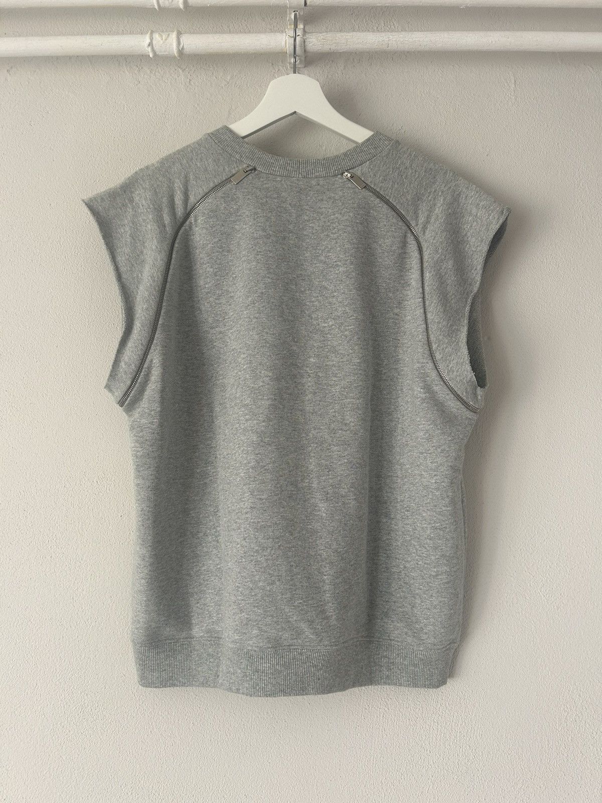 Saint Laurent Paris Saint Laurent Paris Sleeveless Sweatshirt XXL Size US XXL / EU 58 / 5 - 6 Thumbnail