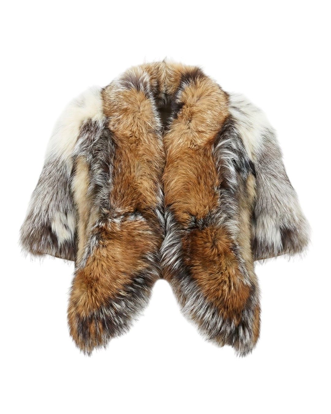 Dolce & Gabbana F/W 2001 RUNWAY FOX FUR JACKET Size M / US 6-8 / IT 42-44 - 3 Thumbnail