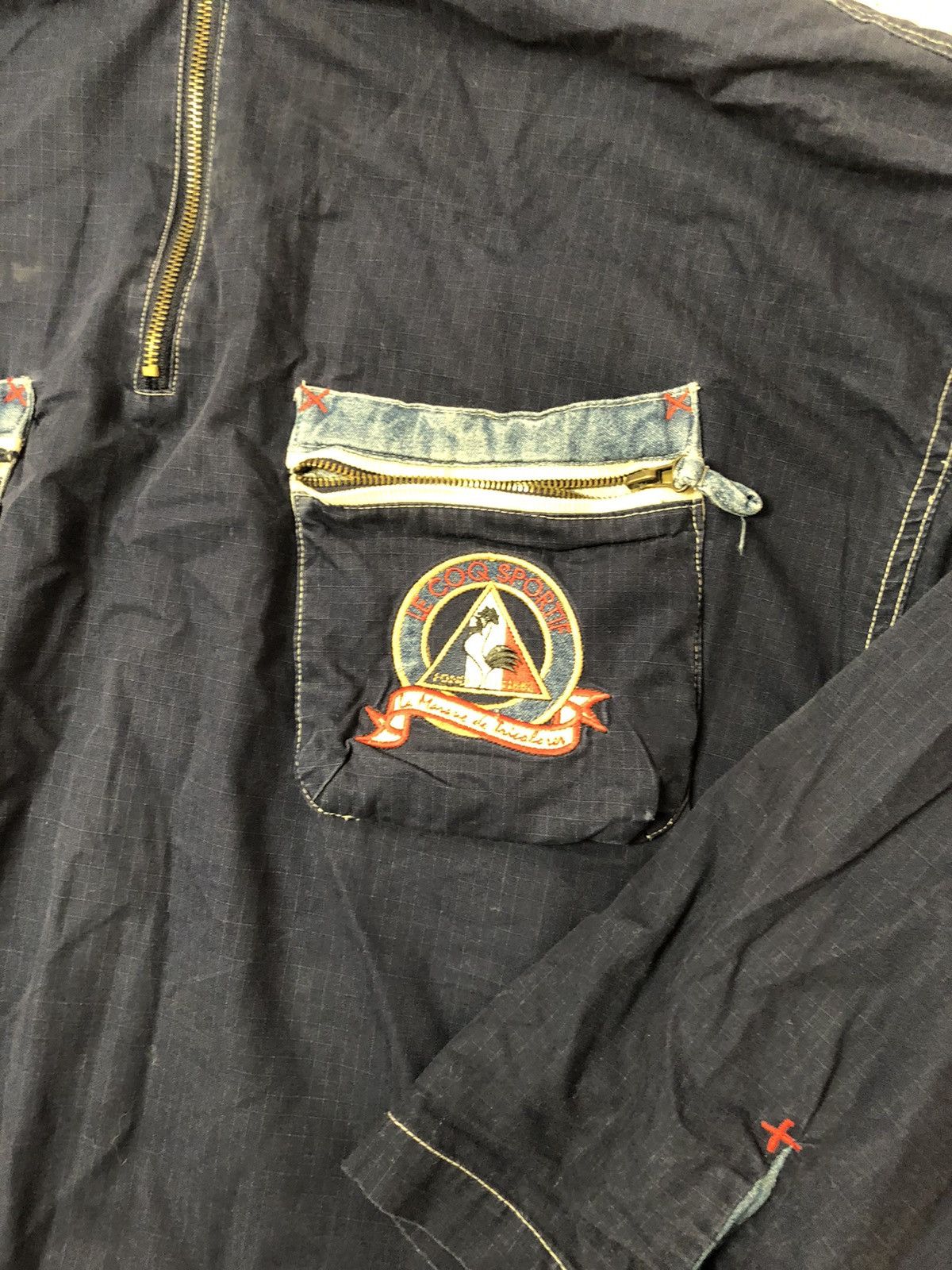 Le Coq Sportif × Vintage Vintage men’s jacket LE COQ SPORTIE SIZE M retro Size US M / EU 48-50 / 2 - 5 Thumbnail