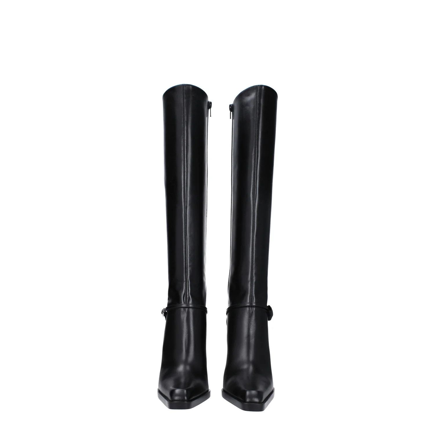 Saint Laurent Paris ob1o1e1124 Leather Boots in Black Size US 11 / IT 41 - 3 Thumbnail