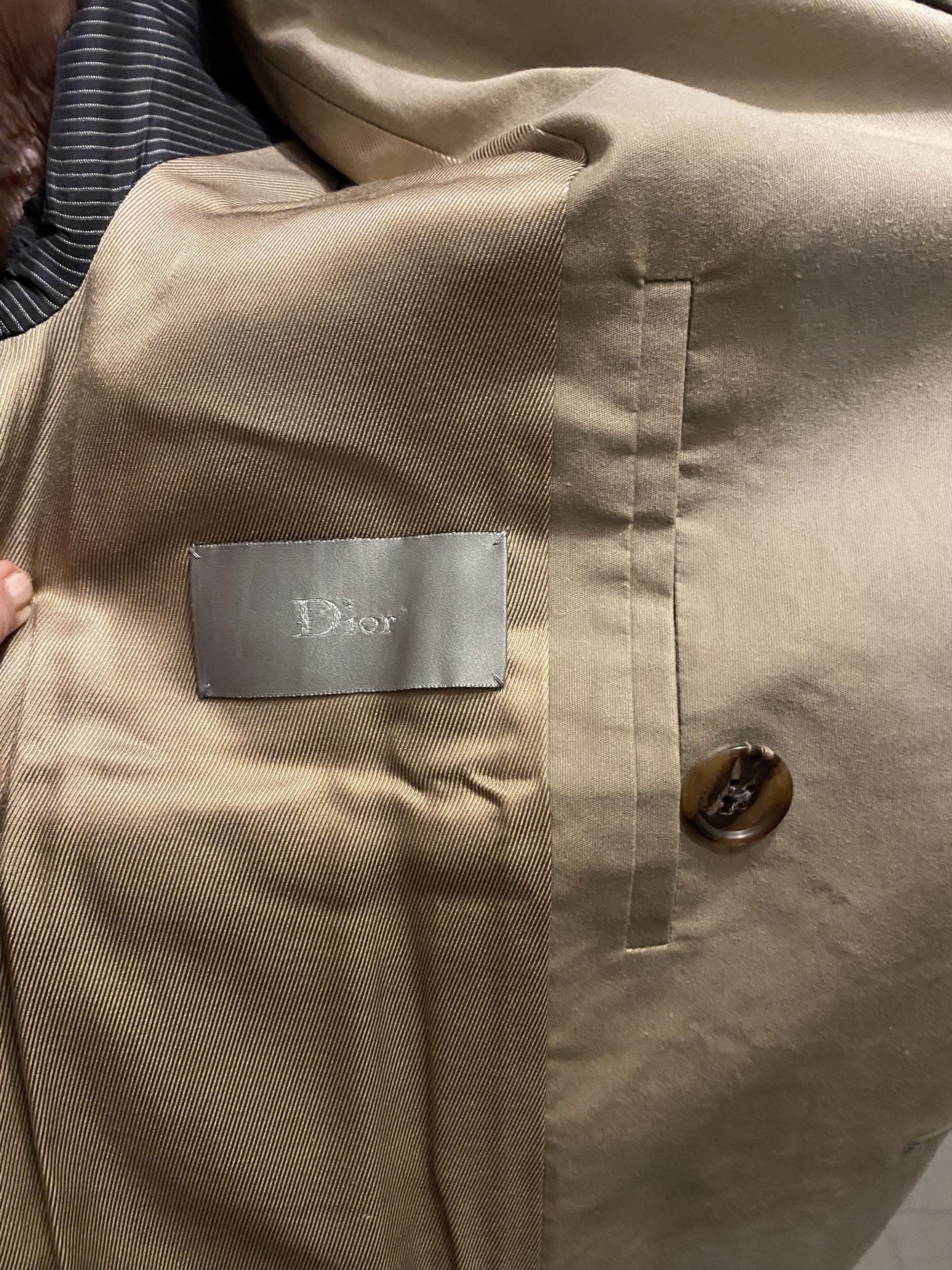 Dior Dior Homme FW07 Navigate Runway Trench - Look 06 H. Slimane Size US M / EU 48-50 / 2 - 4 Thumbnail