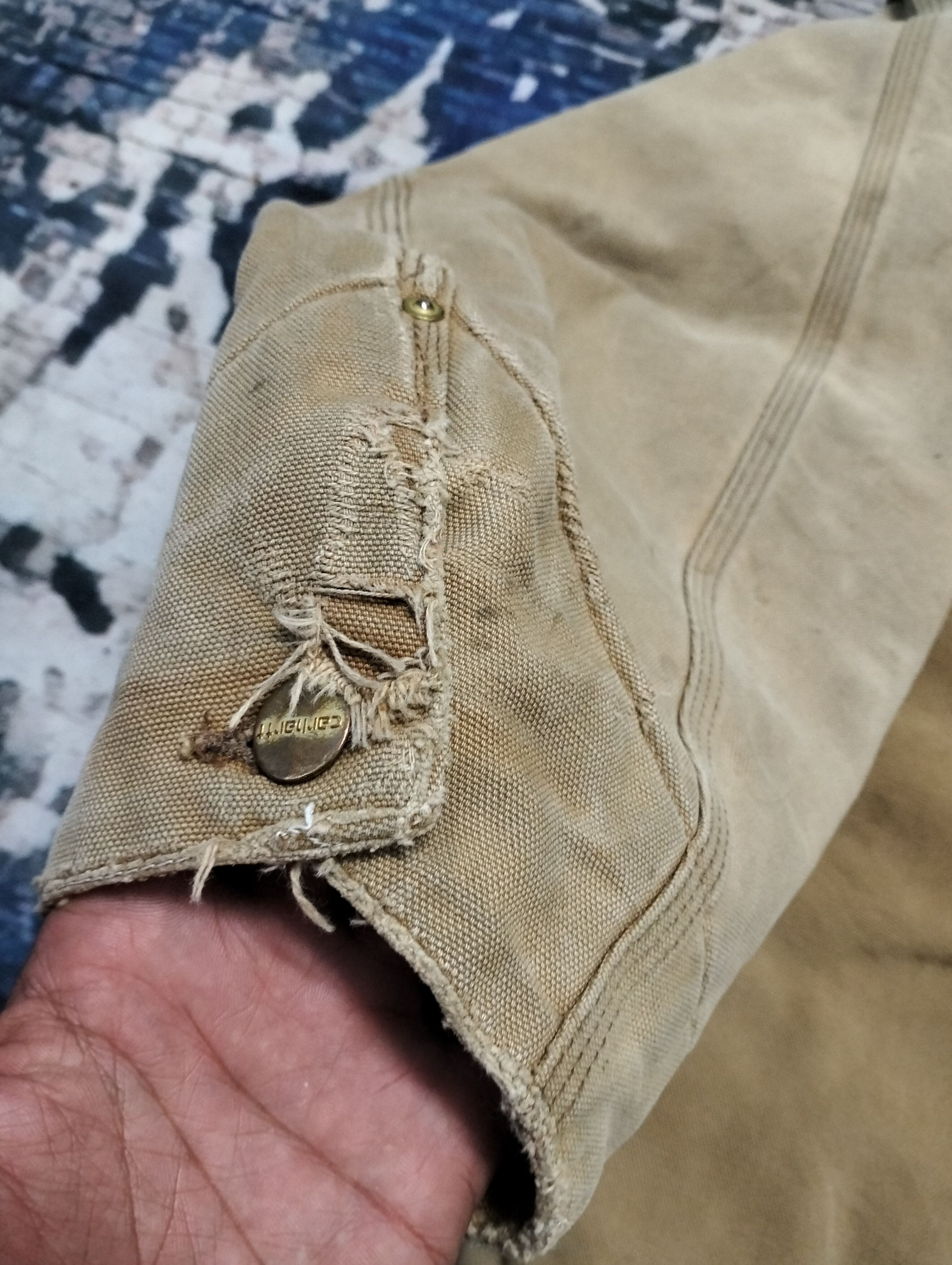 Carhartt × Vintage Staff Picks Distressed Carhartt Work Jacket Size US XL / EU 56 / 4 - 8 Thumbnail