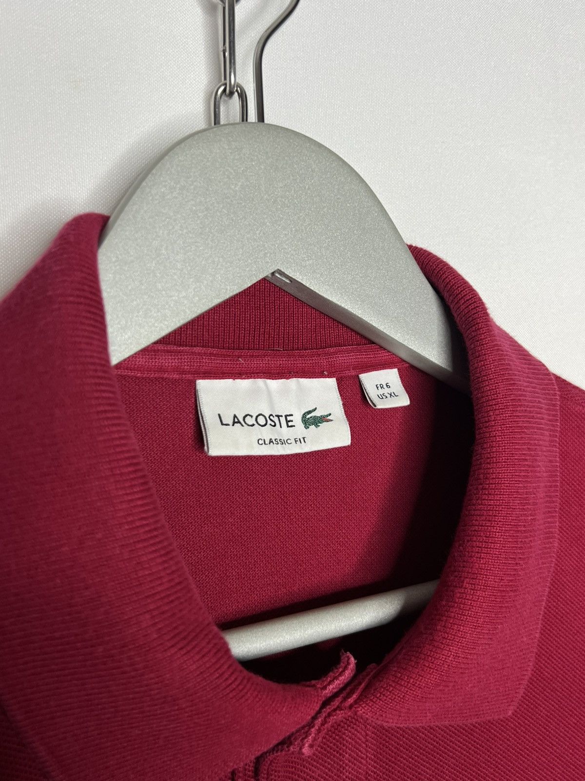 Lacoste Lacoste Luxury Classic Fit Based Polo Shirt Short Sleeve Size US XL / EU 56 / 4 - 7 Thumbnail
