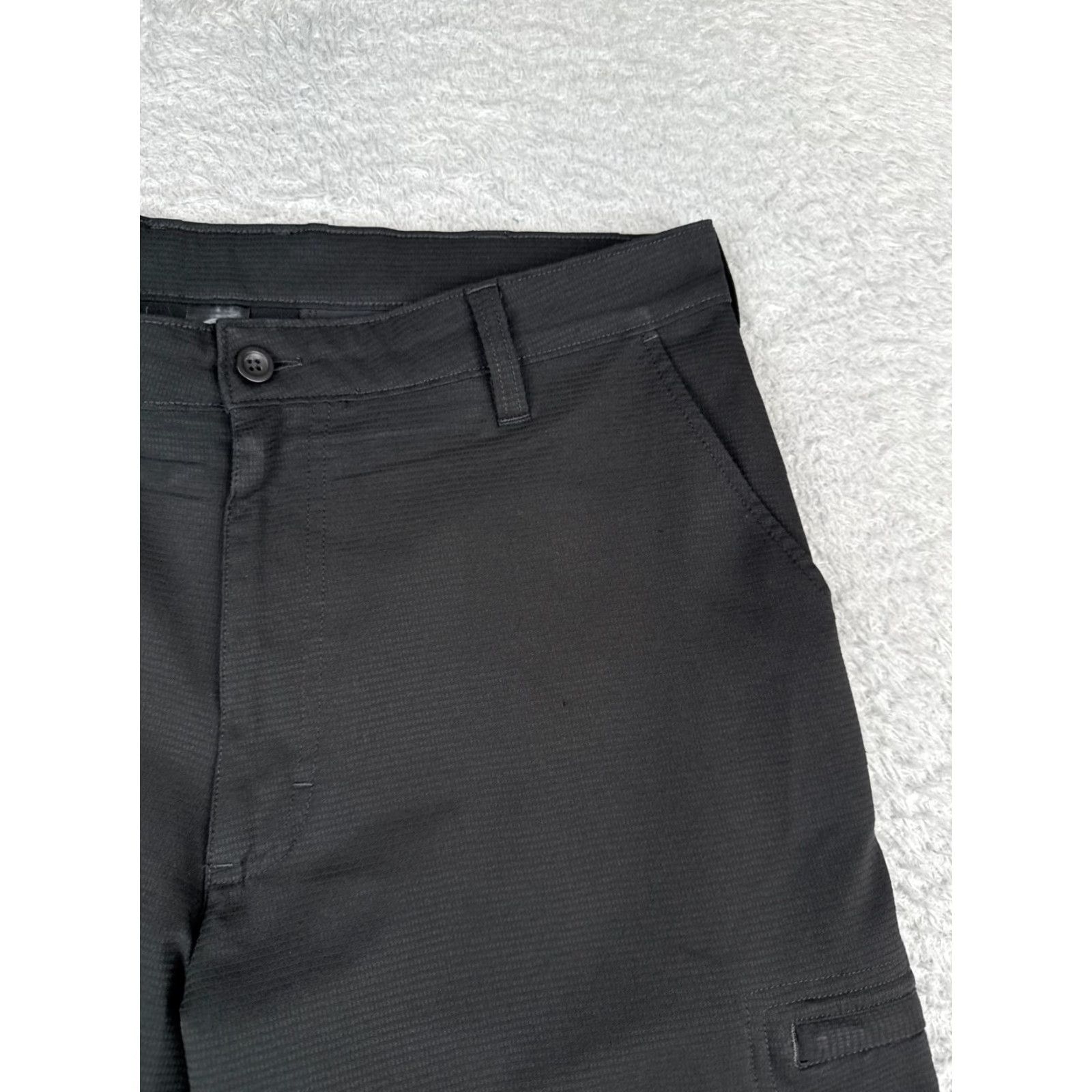 Champion Champion Shorts Men 34 Black Chino 100% Polyester Cargo Skate Beach Casual 34x10 Size US 34 / EU 50 - 5 Thumbnail