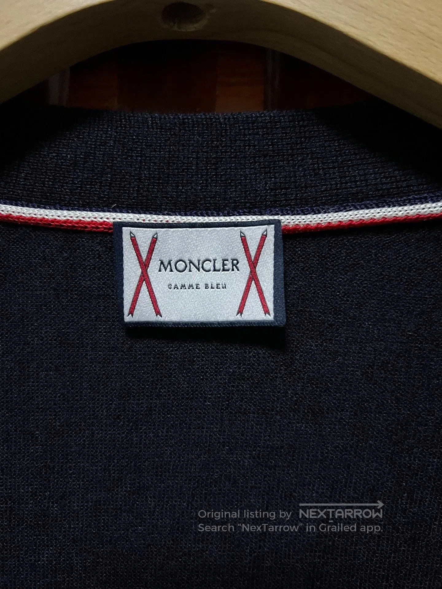 Moncler Gamme Bleu Thom Browne x Moncler Men's Cashmere Cardigan. Size US XL / EU 56 / 4 - 4 Thumbnail