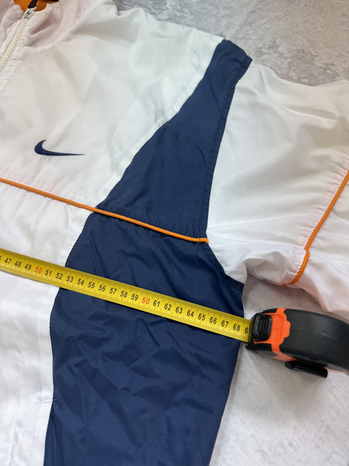 Nike × Vintage NIKE VINTAGE BASIC LOGO OVERSIZE BAGGY LIGHT JACKET Size US L / EU 52-54 / 3 - 12 Thumbnail