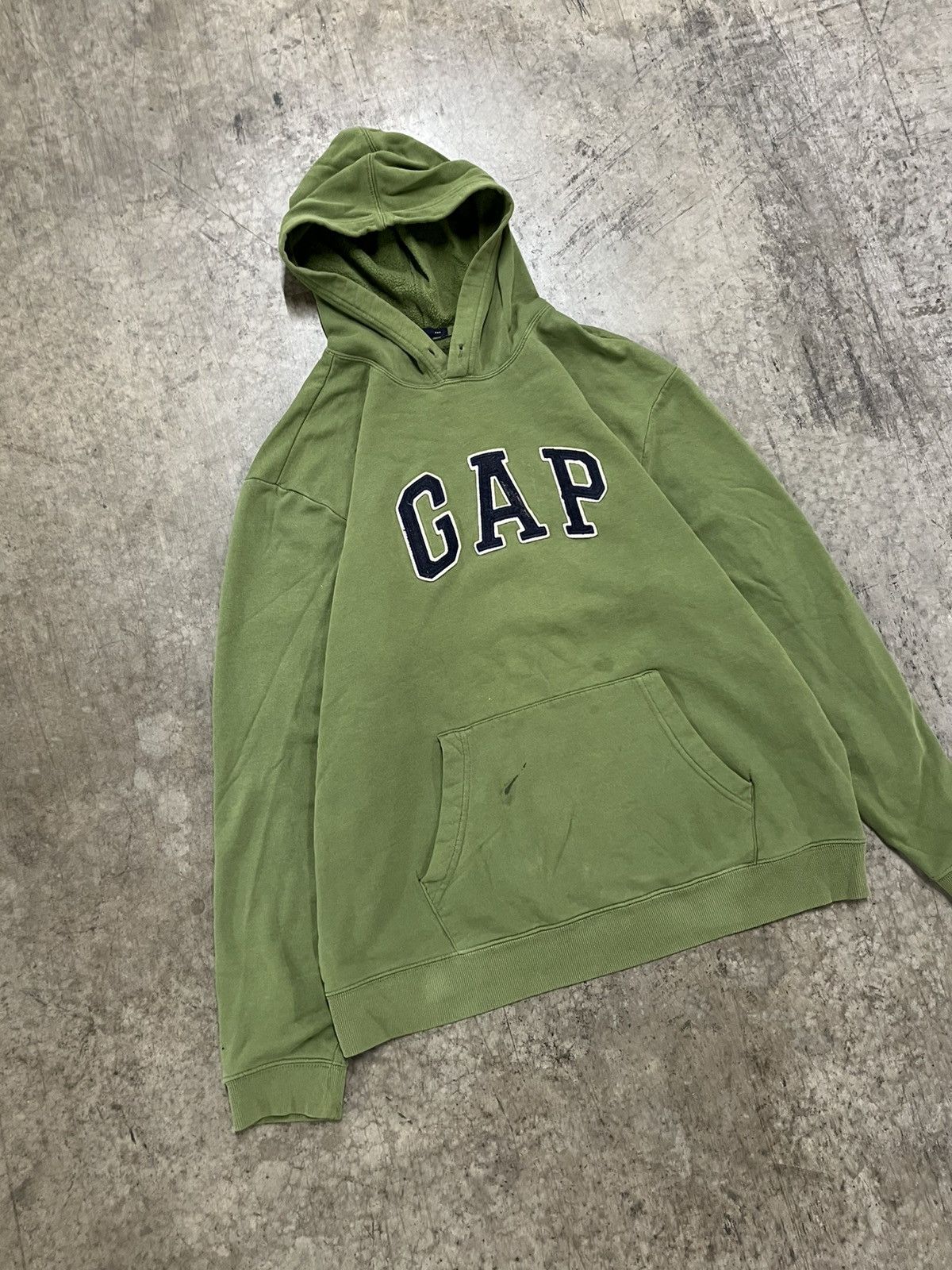 Gap × Vintage Gap spell out earth tone green boxy fit streetwear skater Size US XL / EU 56 / 4 - 5 Thumbnail