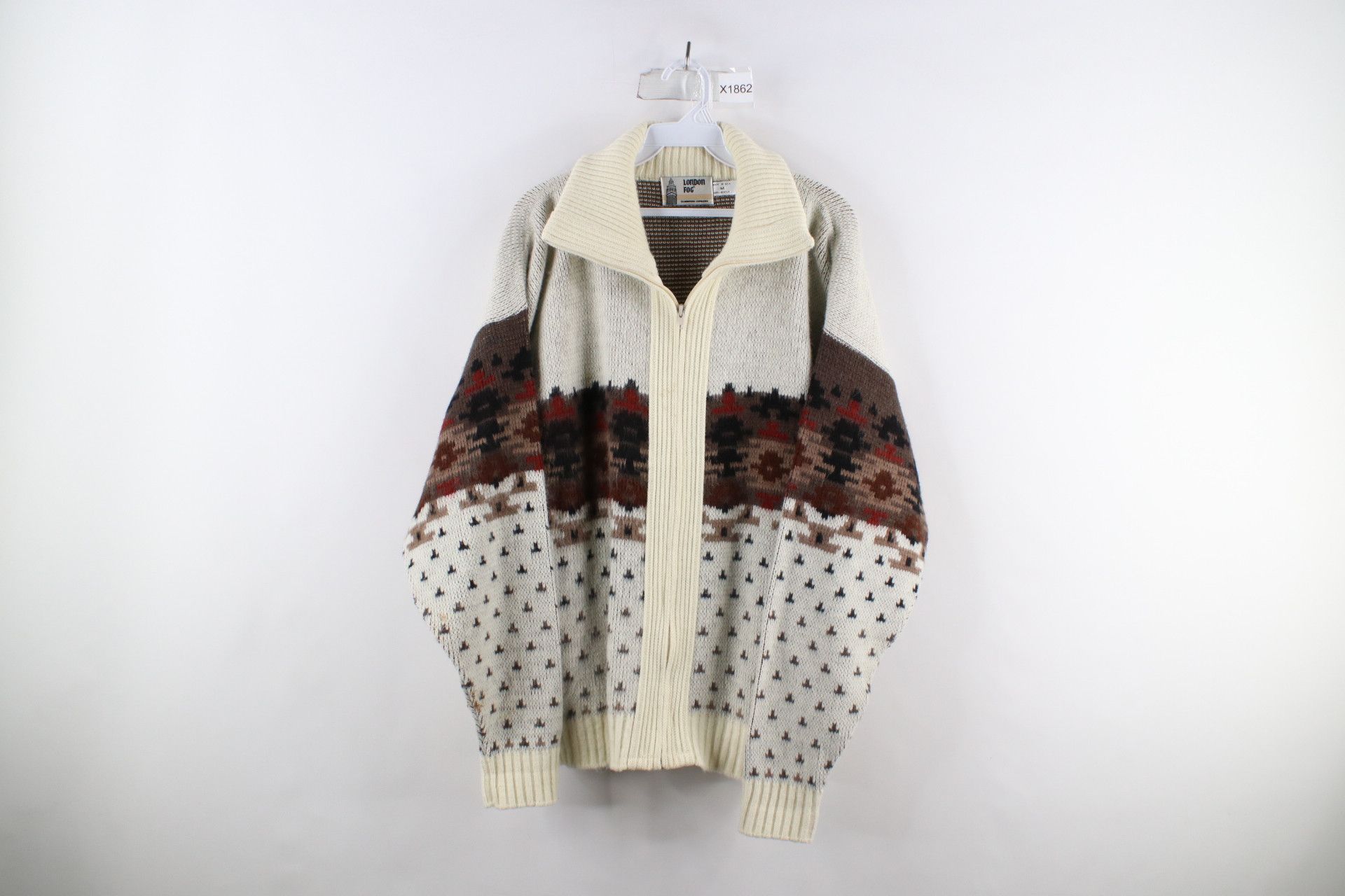 Puritan × Vintage Vintage 70s Puritan Mohair Blend Full Zip