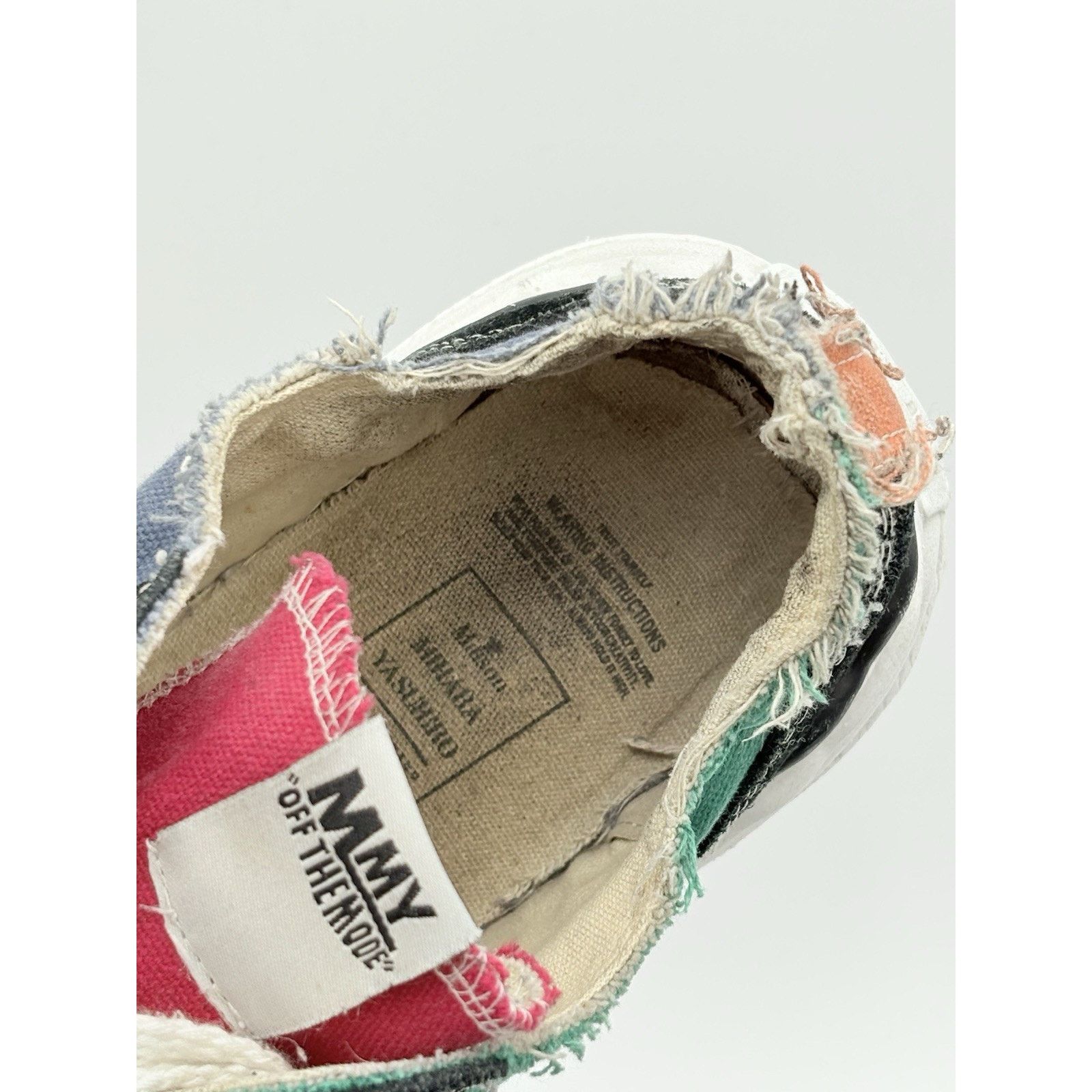 Maison Margiela Maison Mihara Yasuhiro OG Sole Canvas ' Multi Color ' Size US 11 / EU 44 - 12 Thumbnail