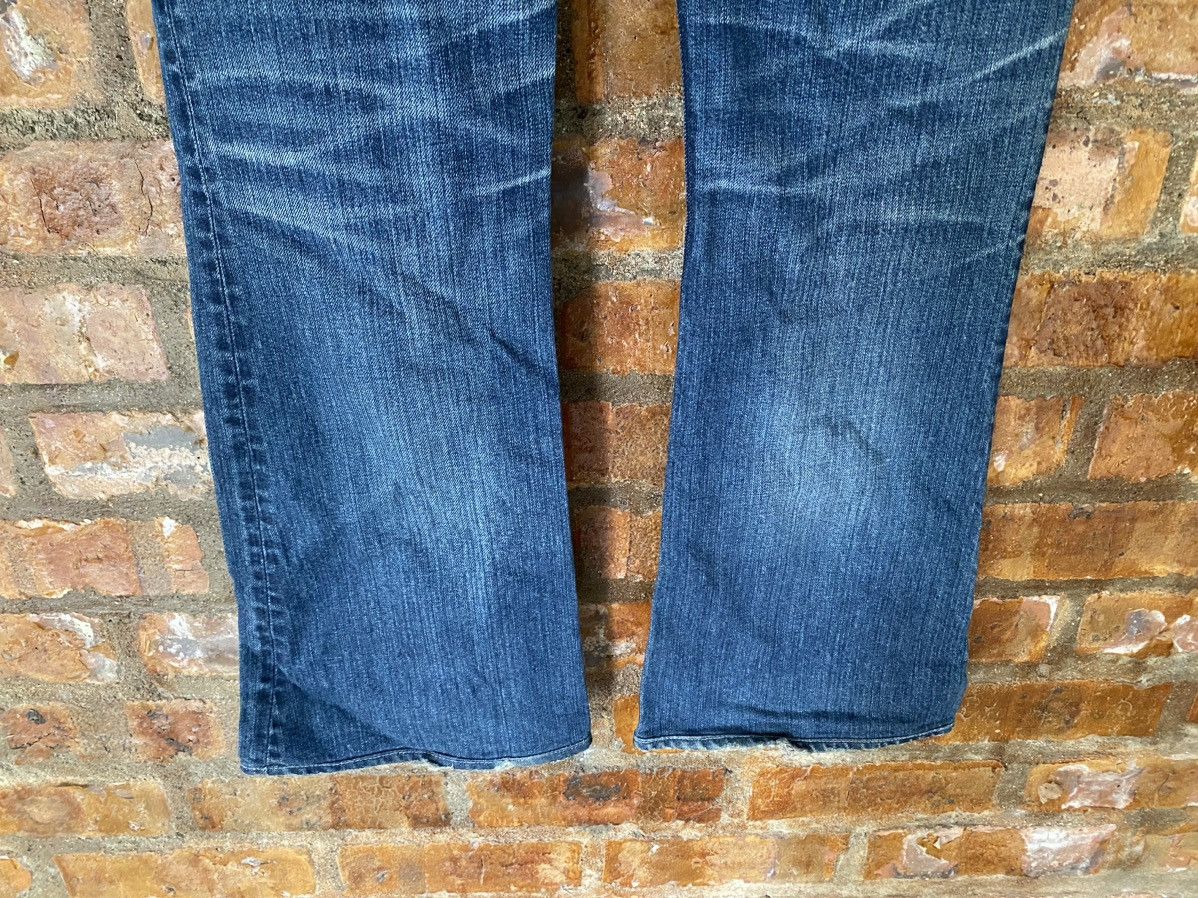 Backbone × Obelisk × Shellac 2000s Backbone Japan Embroidered logo Flare denim Size US 32 / EU 48 - 16 Thumbnail