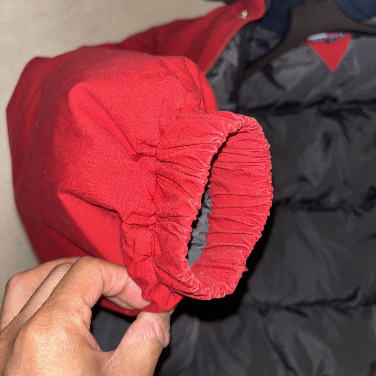 Tommy Hilfiger TOMMY HILFIGER Flag Patch Puffer Sailing Jacket Red SZ Small Size US S / EU 44-46 / 1 - 9 Thumbnail