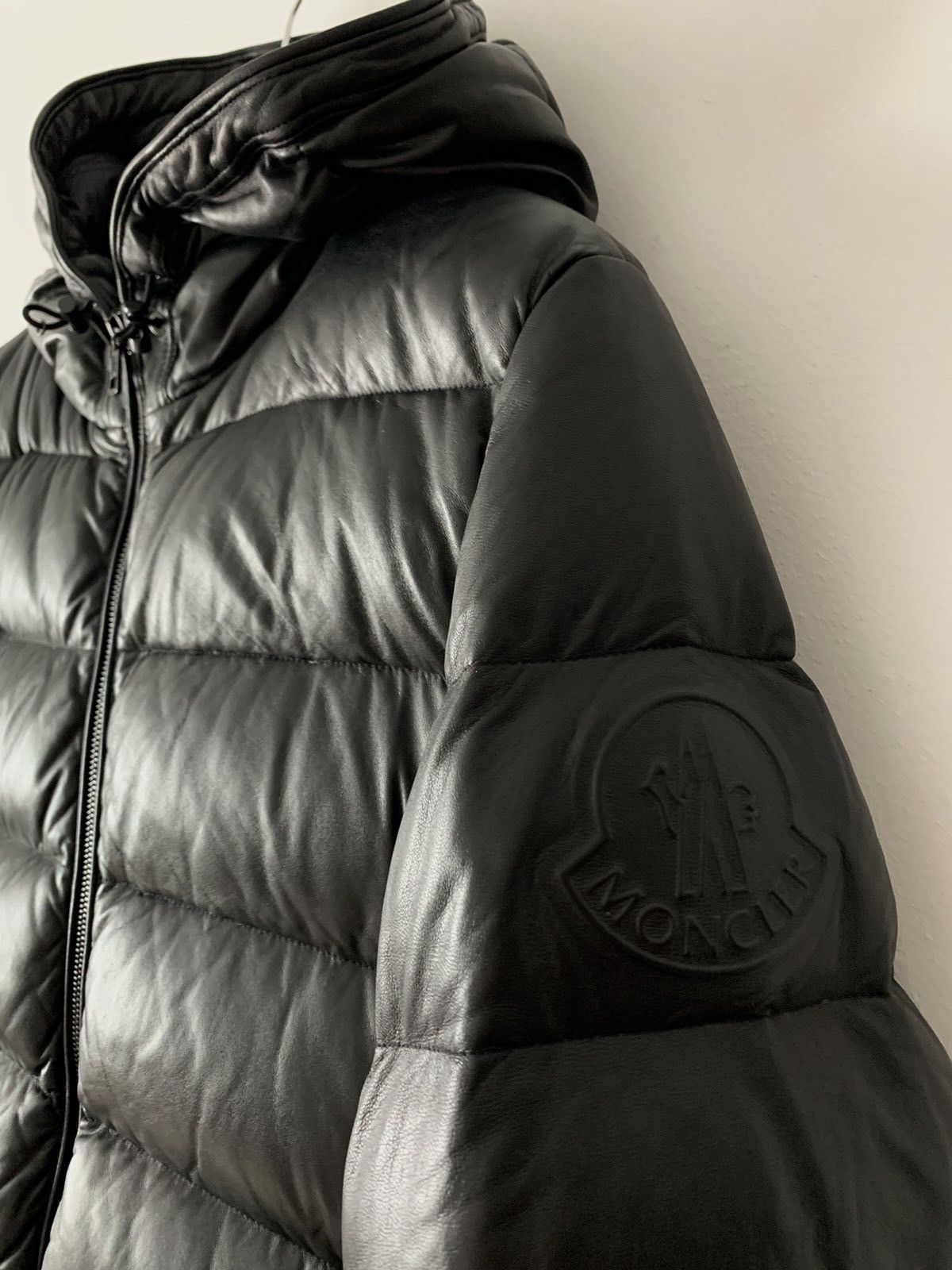 Moncler 🔥🔥 5000$ Moncler Gebroulaz Leather Puffer Jacker Size US L / EU 52-54 / 3 - 4 Thumbnail