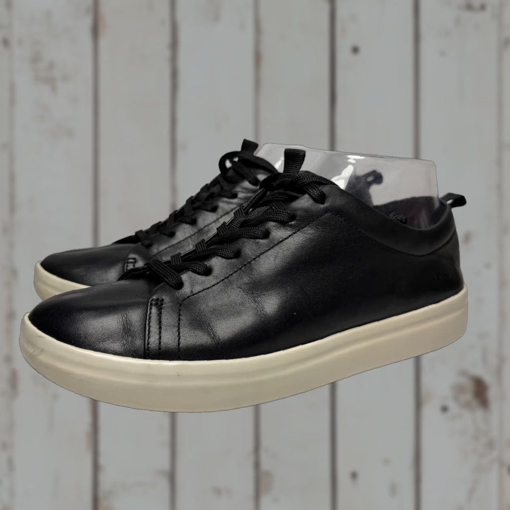Vionic Vionic Paisley Black Leather Lace Up Low Top Casual Sneakers Women’s Size 7.5 Comfort Arch Support Size M / US 6-8 / IT 42-44 - 1 Thumbnail