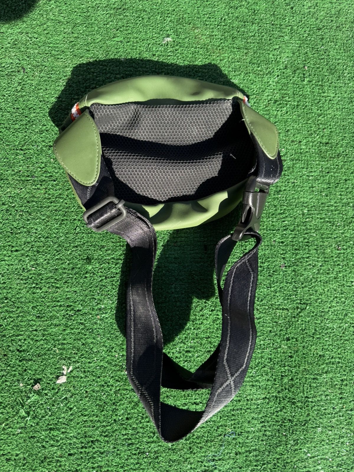 Hunter Hunter Green Waist Bag w/ Orange Accents Size ONE SIZE - 3 Thumbnail