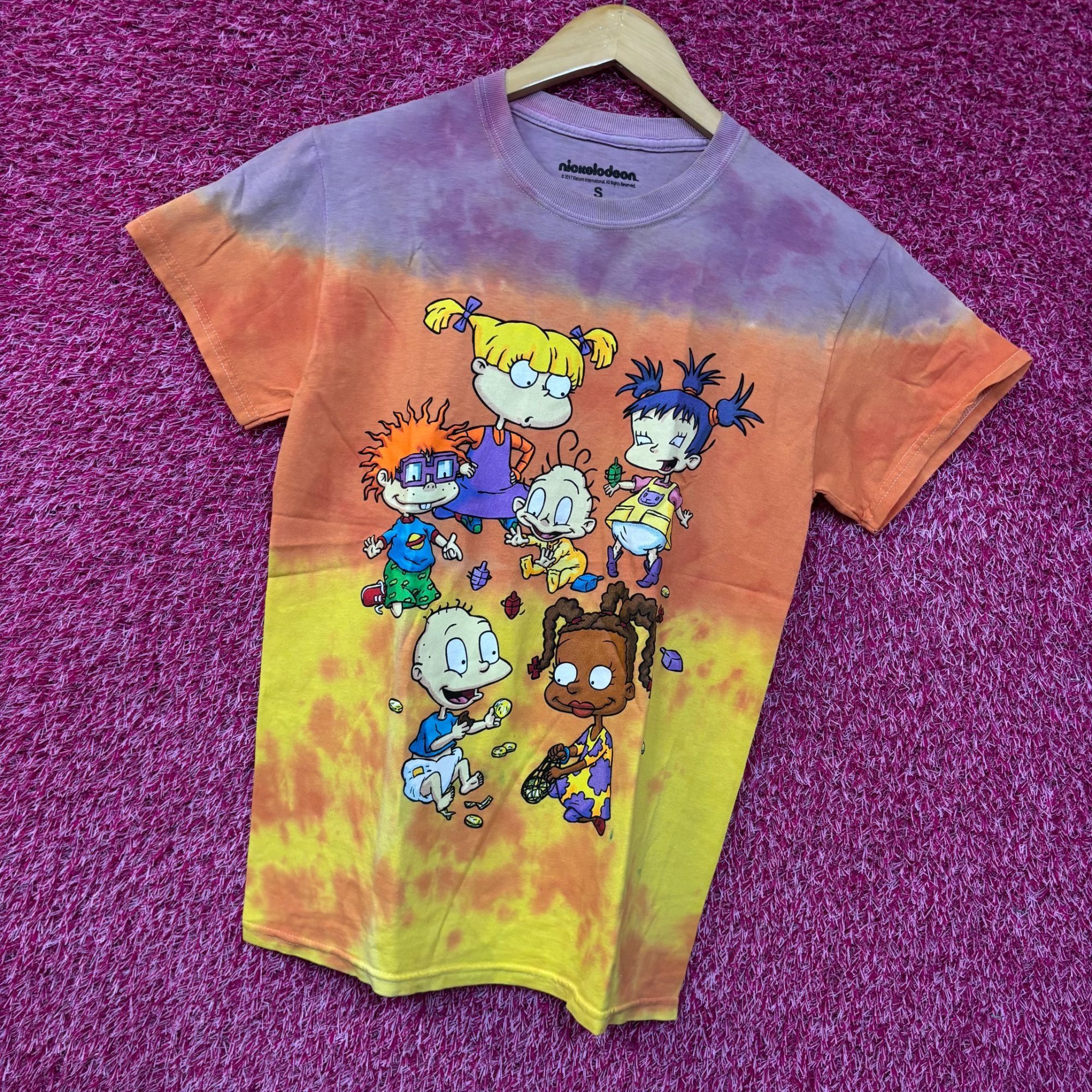 Nickelodeon Nickelodeon Rugrats Animates Series Tie Dye T-Shirt Small Size US S / EU 44-46 / 1 - 3 Thumbnail