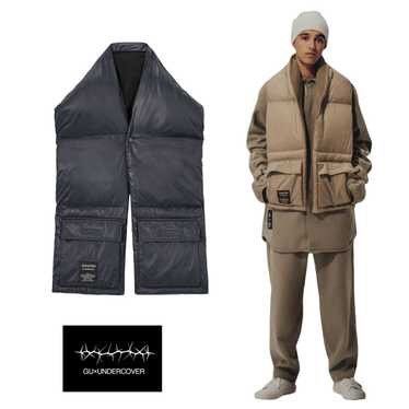 GU × Undercover Gu x Undercover Black Multipocket Muffler Neck Warmer Size ONE SIZE - 1 Thumbnail