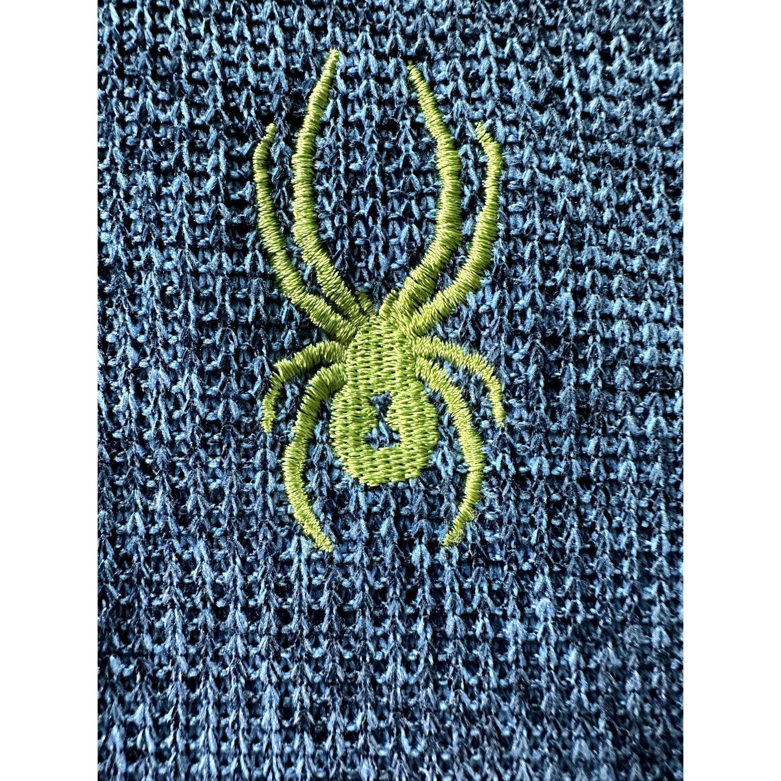 Spyder Spyder Mens Outbound Sweater Sz XL Quarter Zip Pullover Blue Size US XL / EU 56 / 4 - 3 Thumbnail