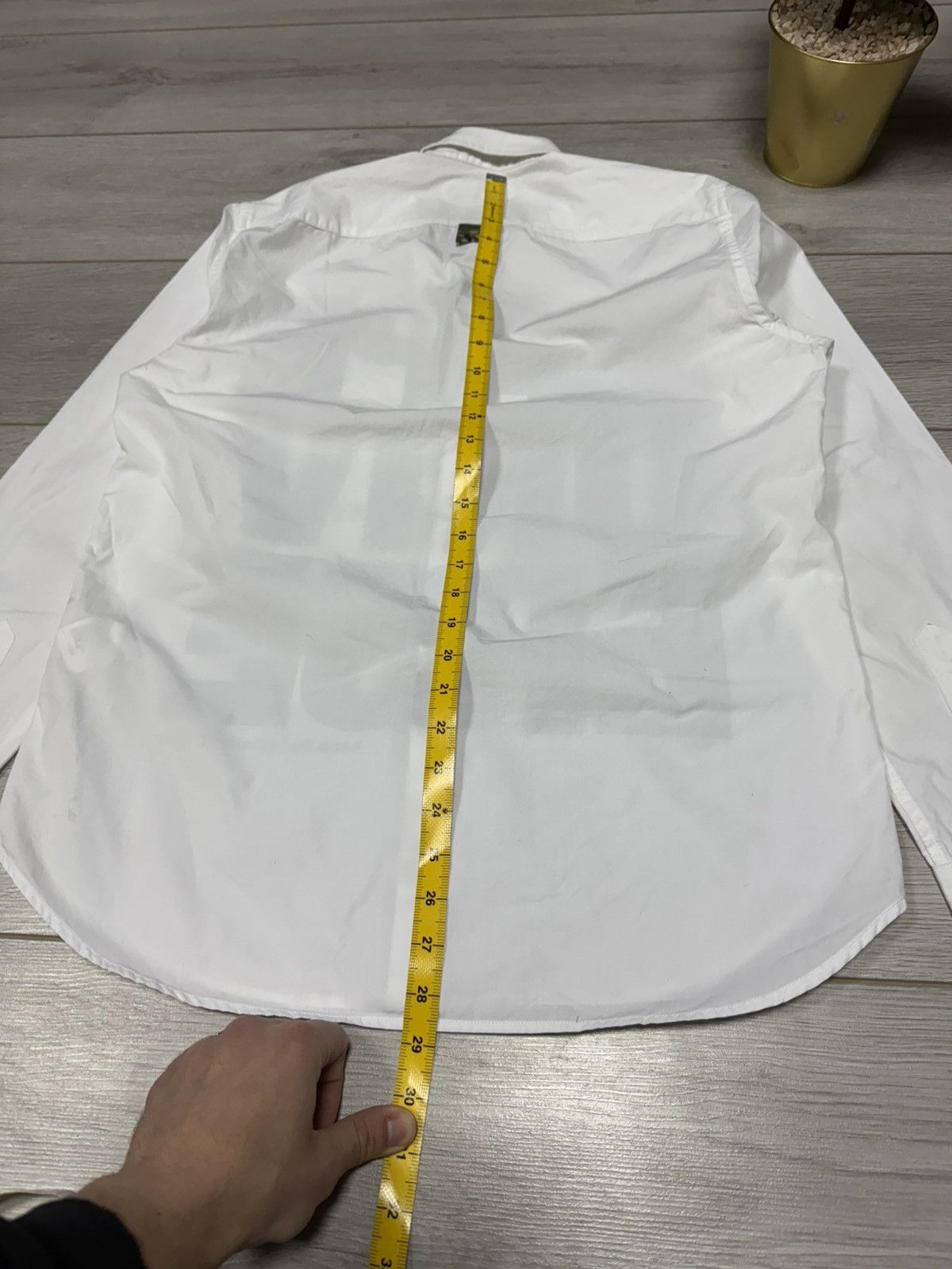Aape Aape by Bape white and camo button up universe Size US L / EU 52-54 / 3 - 16 Thumbnail