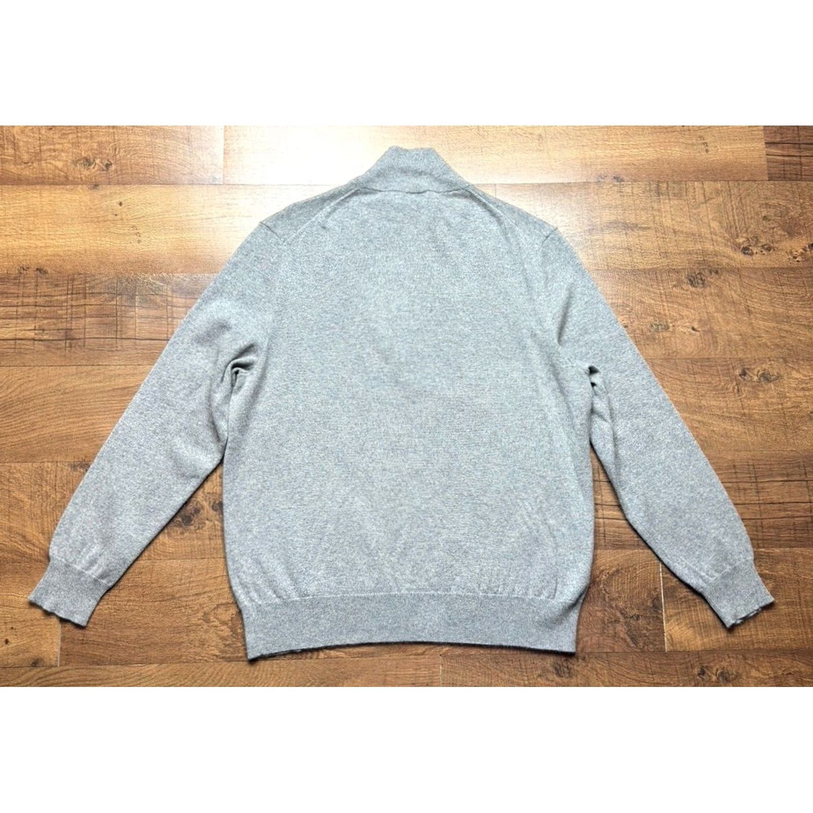 Ralph Lauren VINTAGE? (No) NWOT POLO RALPH LAUREN Gray 100% Cashmere 1/4 Zip Sweater Mens 2XL Size US XXL / EU 58 / 5 - 3 Thumbnail