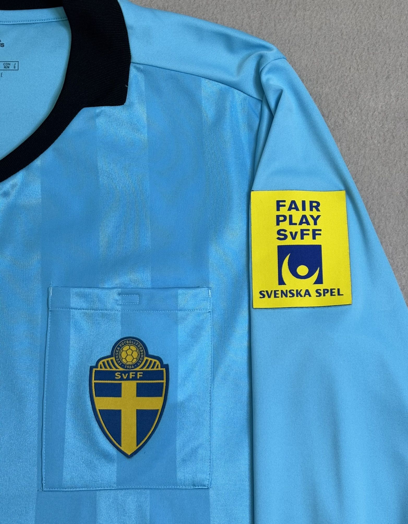 Adidas Sweden 2017/2018 Adidas Referee Shirt Size M Size US M / EU 48-50 / 2 - 7 Thumbnail