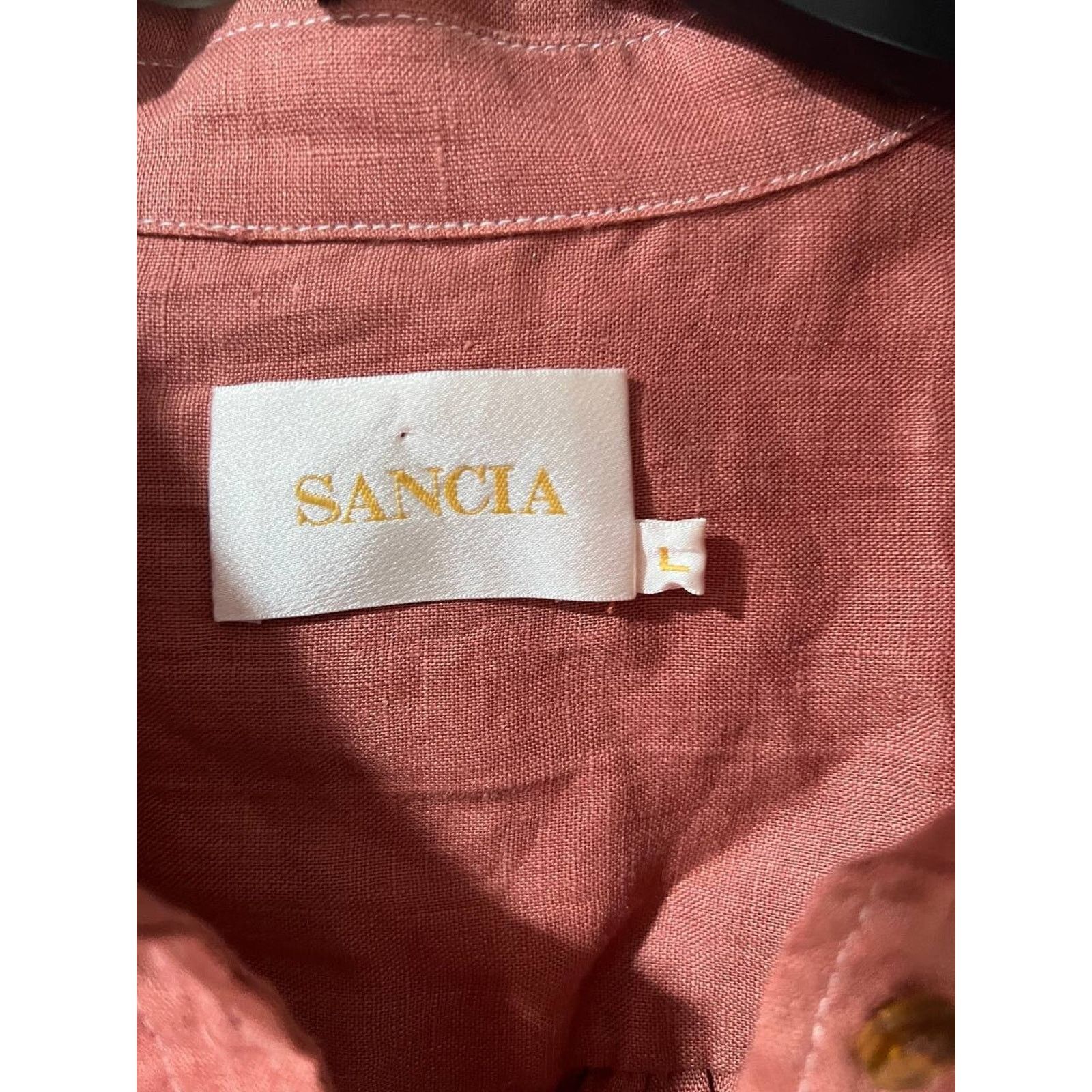 & Other Stories SANCIA Women THE LUCIE SHIRT linen Blouse Button L A000078 Size L / US 10 / IT 46 - 7 Thumbnail