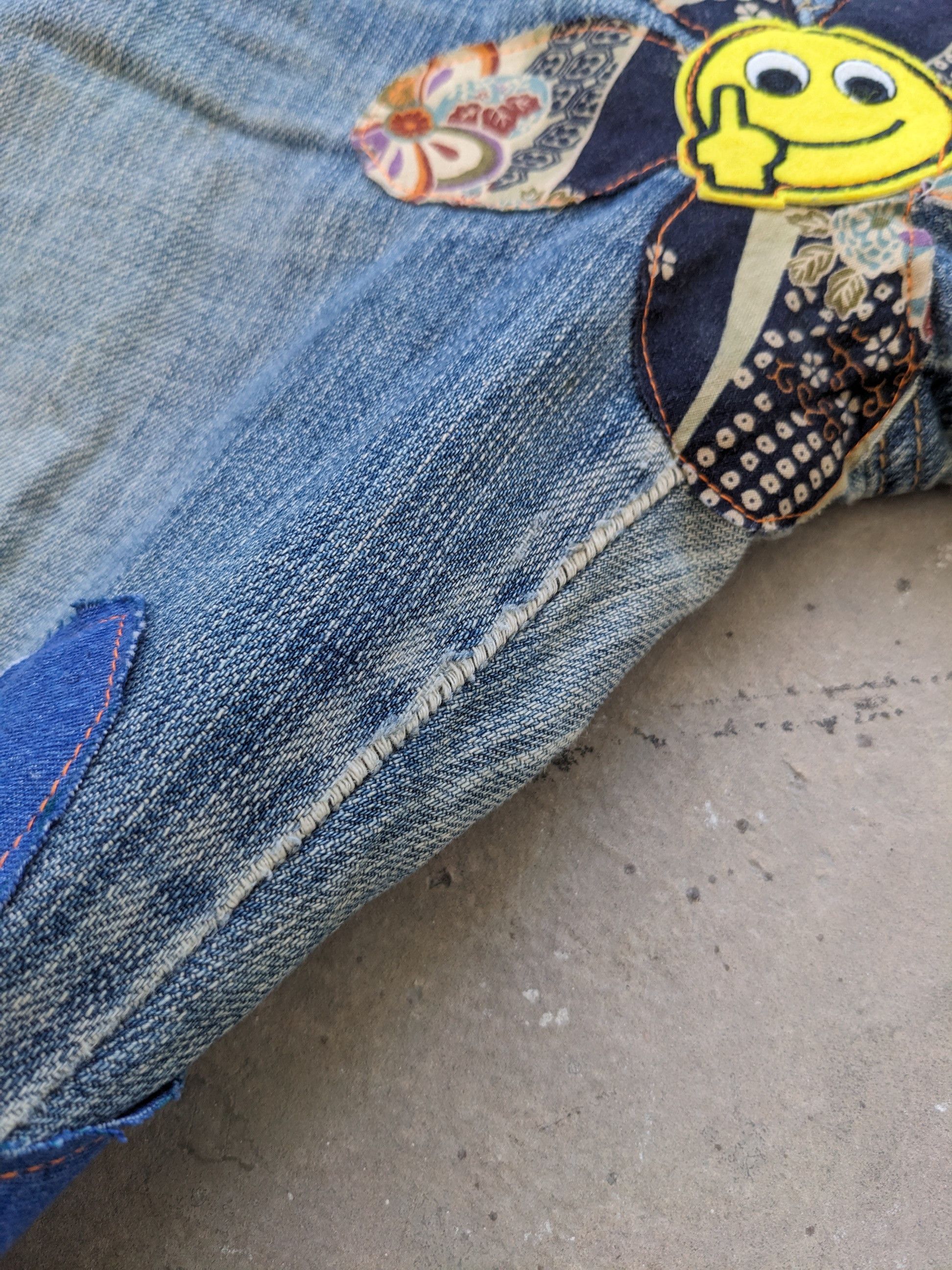 Vintage Vintage Flared Jeans Hippie Bootcut John Bull Size 30" / US 8 / IT 44 - 7 Thumbnail