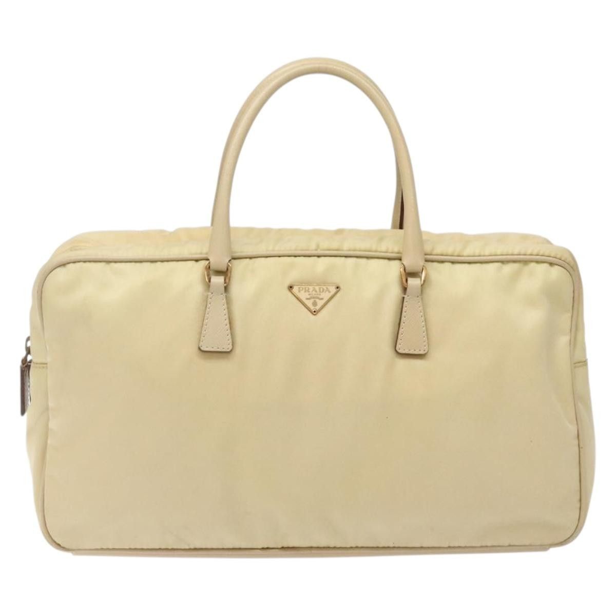 Prada Prada Vintage Zip Handbag Tessuto Size ONE SIZE - 1 Thumbnail