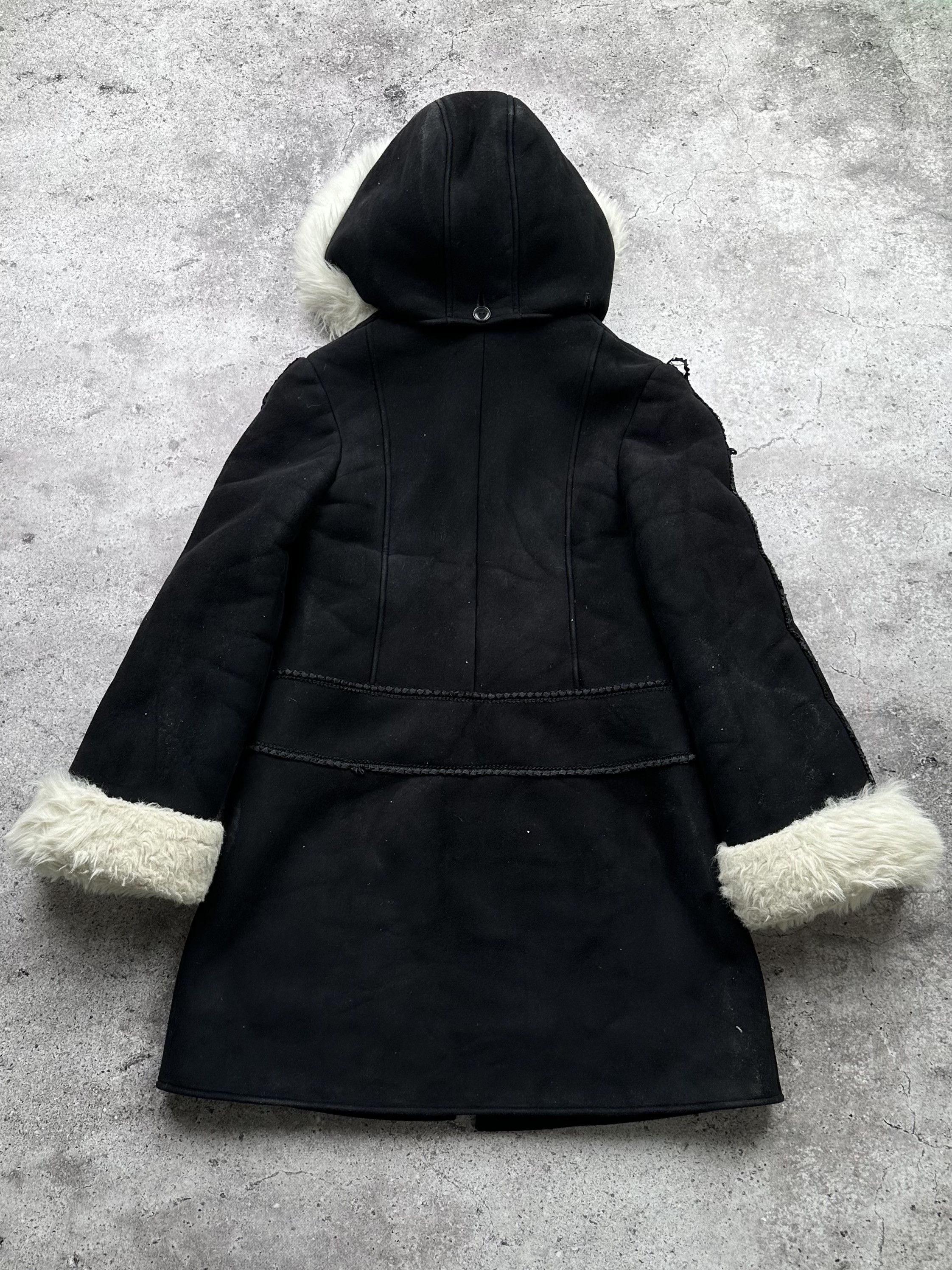 Vintage Vintage Faux Sheepskin Coat C339(V32) Size M / US 6-8 / IT 42-44 - 5 Thumbnail