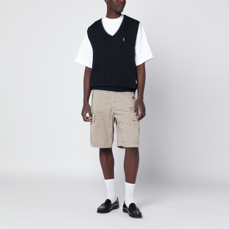 Dsquared2 o1d2blof0226 Cargo Bermuda Shorts in Beige Size US 34 / EU 50 - 2 Thumbnail