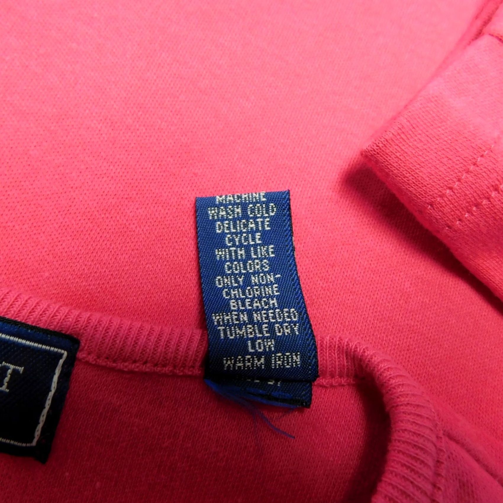 Vintage Karen Scott Cotton Rich Short Sleeve Crew Neck Knit Henley Top Pink L Women Shirt Casual Knit Mens Womens Girls Size L / US 10 / IT 46 - 6 Thumbnail