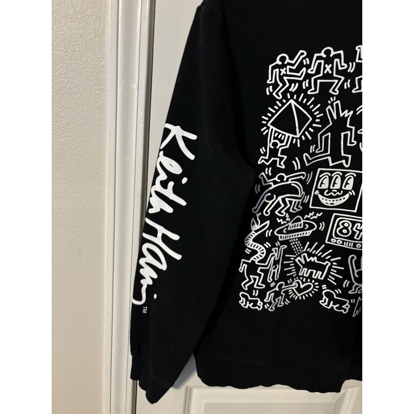 H&M vintage keith herring black hoodie H&M nice jacket size M Size US M / EU 48-50 / 2 - 4 Thumbnail