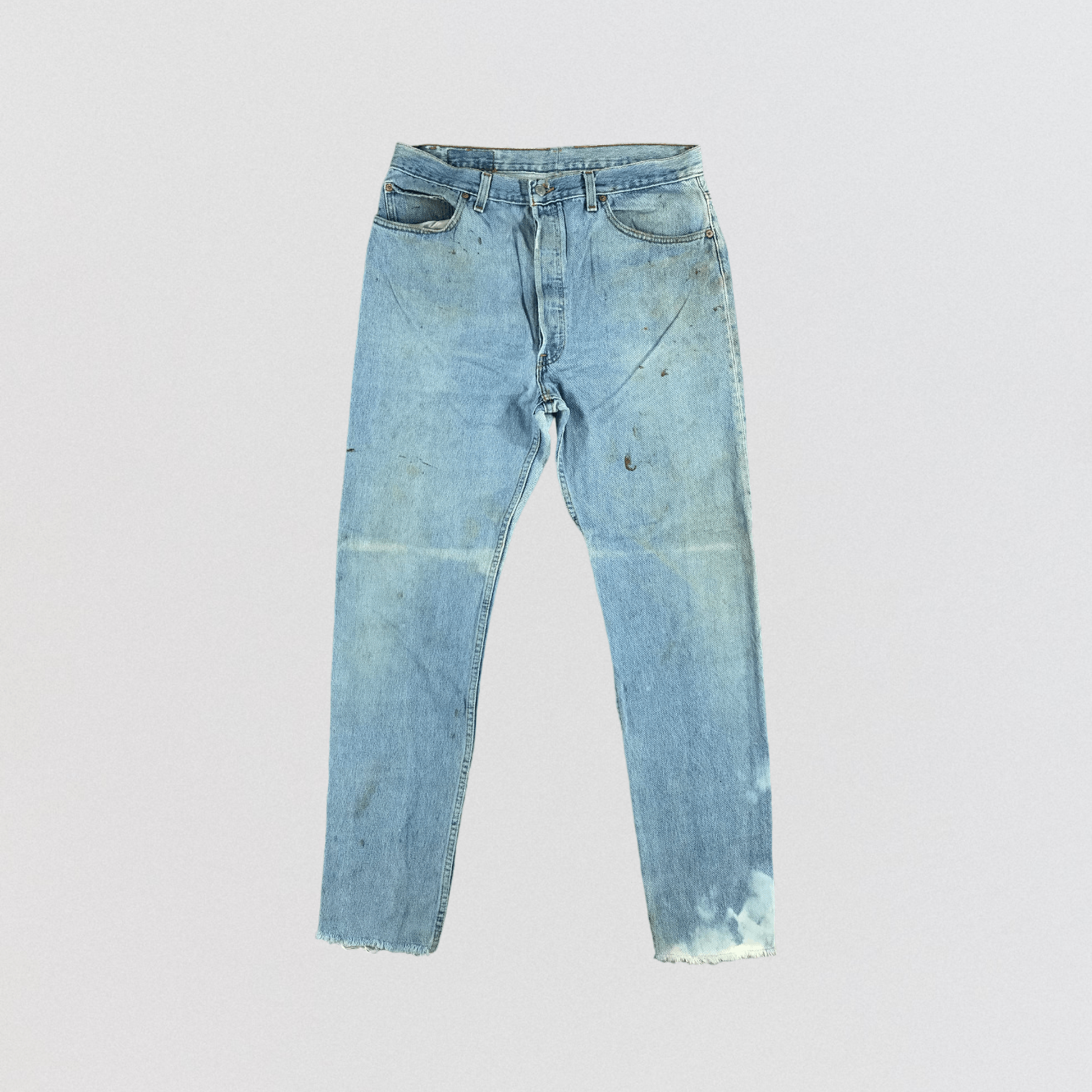 Levi's Vintage 90s Blue Wash Levis 501 Jeans-JM2172 Size US 35 - 1 Thumbnail