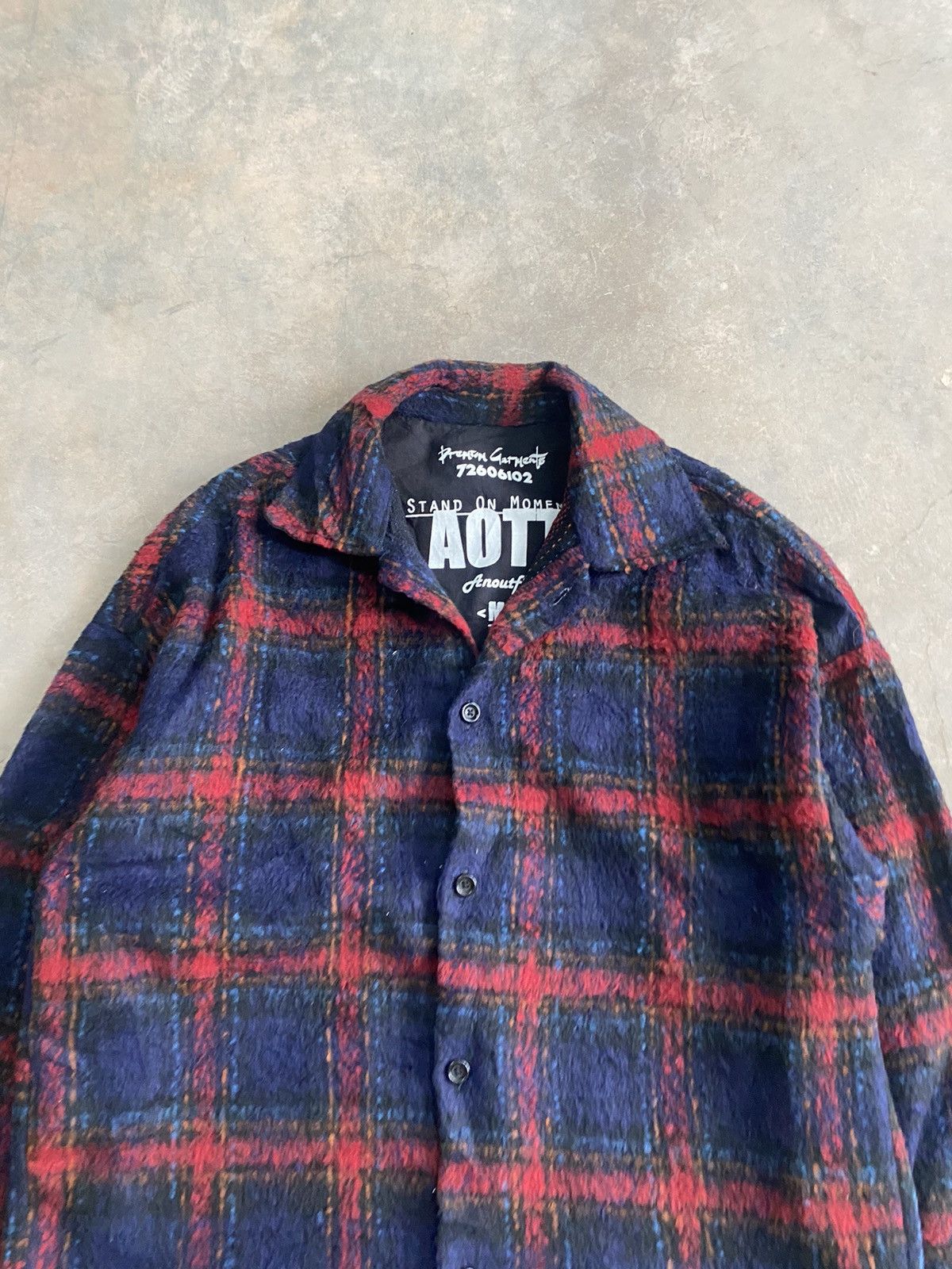 Japanese Brand × Vintage 72606102 GARMENTS MOHAIR SHIRT LS STREETWEAR Size US M / EU 48-50 / 2 - 5 Thumbnail