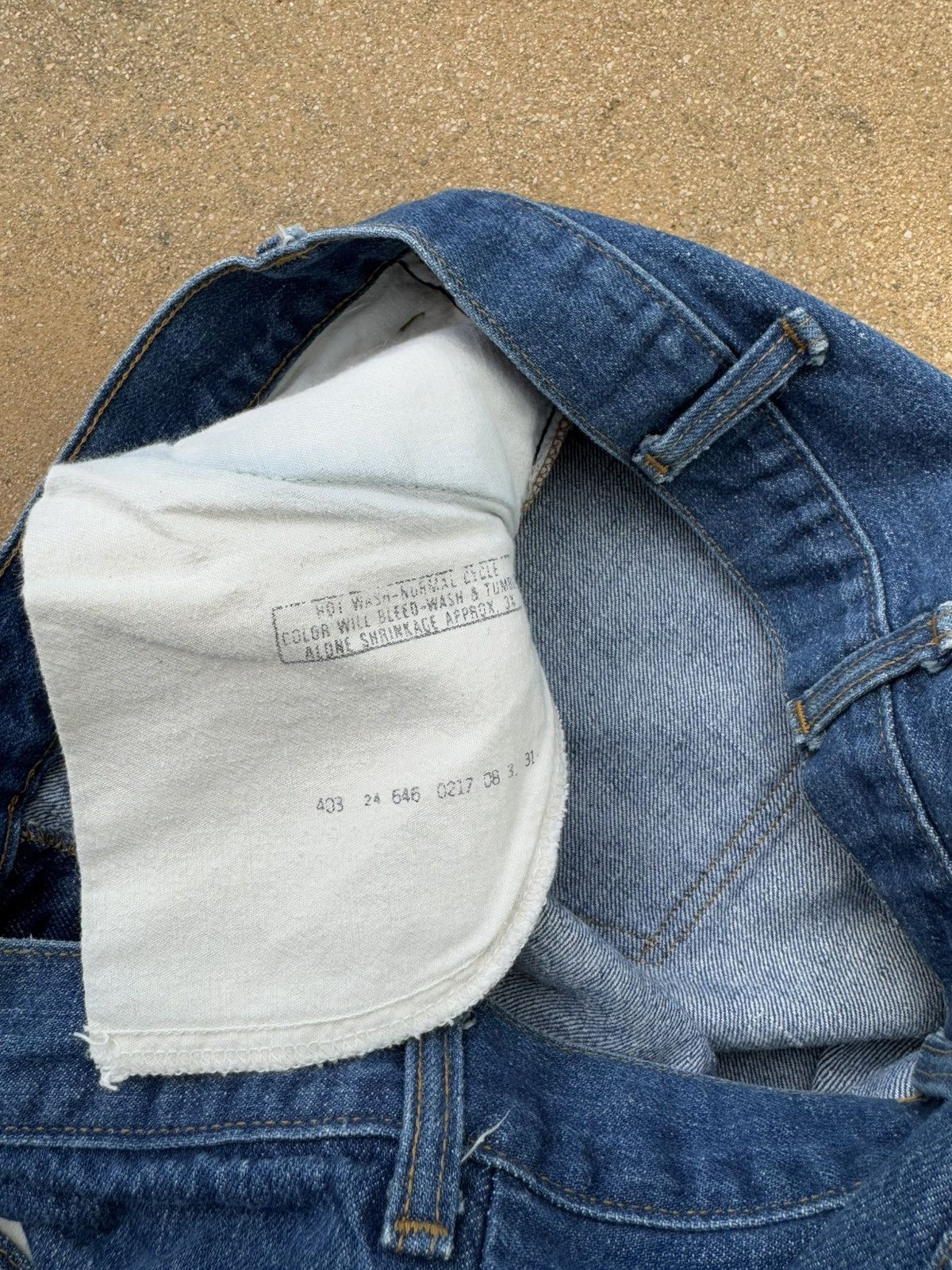 Levi's × Vintage Vtg 70’s Levi’s 646 Orange Tab Bellbottom Flare Jeans 32x28 Size US 32 / EU 48 - 6 Thumbnail