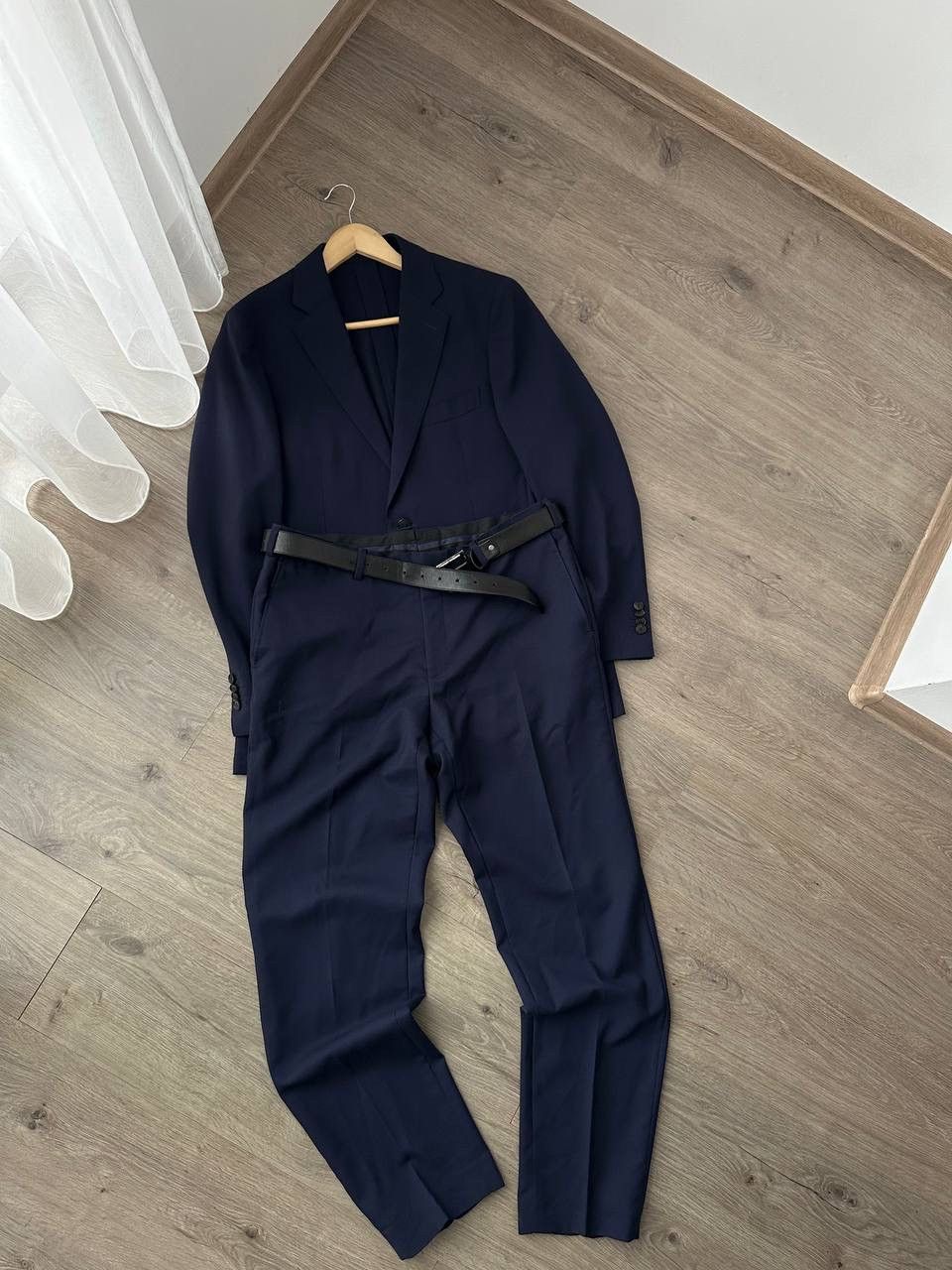 Suitsupply × Vintage Vintage Suitsupply Brescia Blue Mens 50 Suit Size 50R - 10 Thumbnail