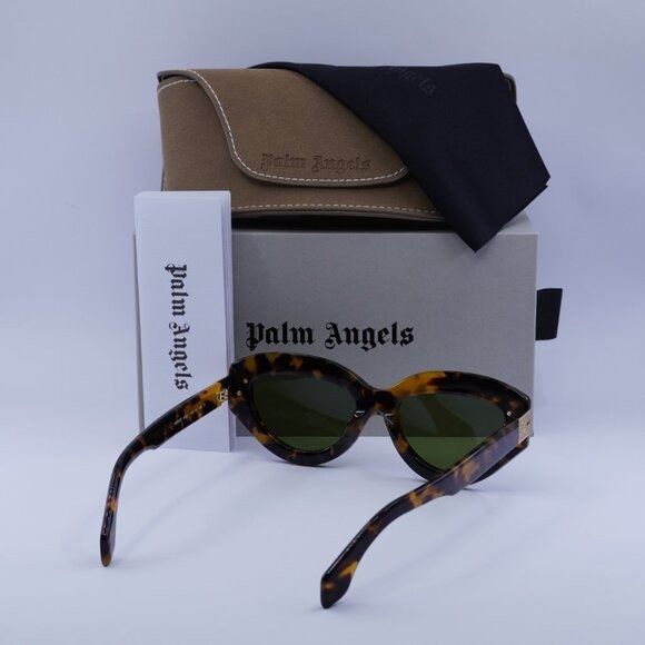 Palm Angels Palm Angels PERI10F MIRACLE 6055 Sunglasses Havana Cat Eye Size ONE SIZE - 10 Thumbnail