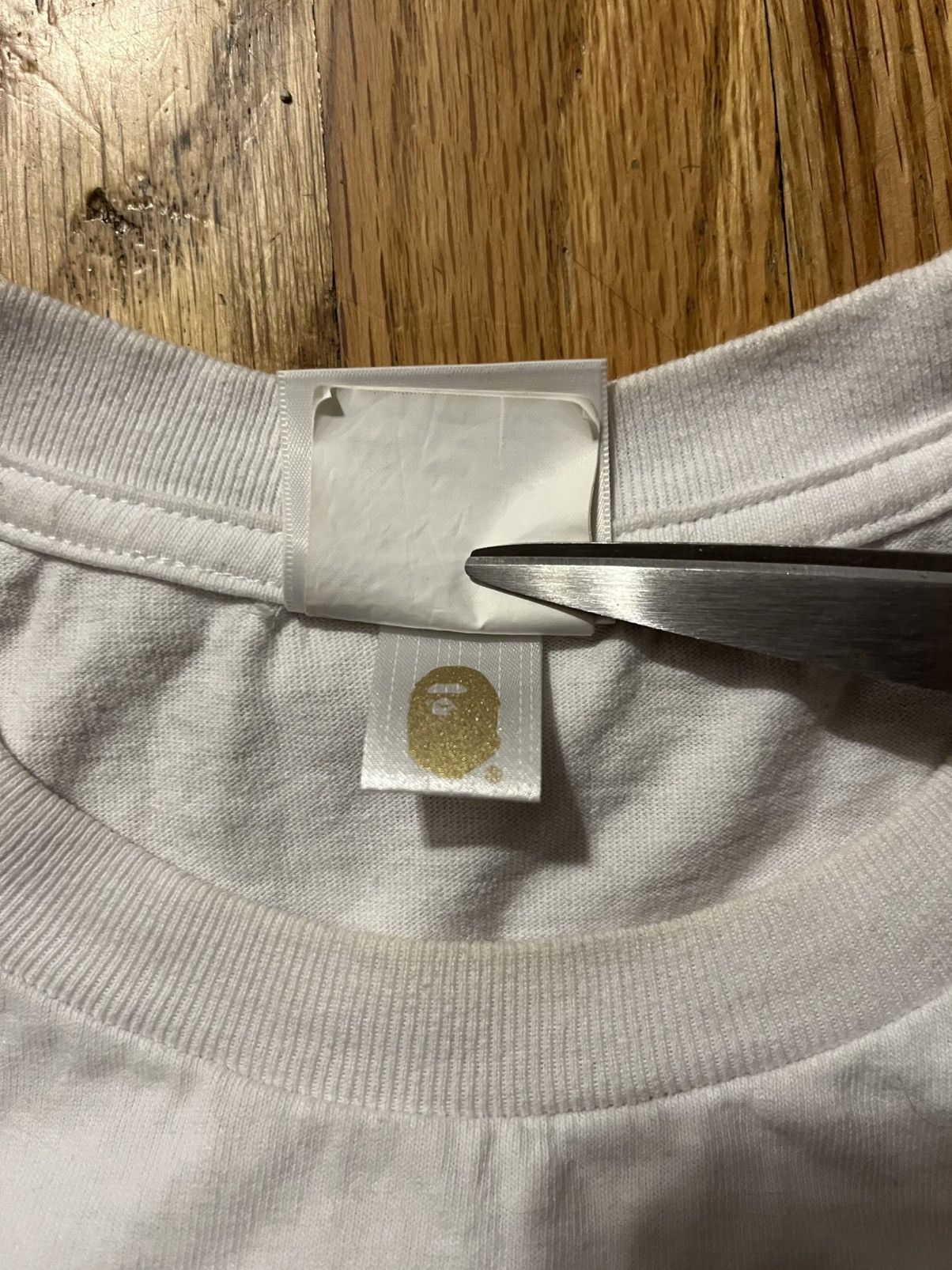 Bape Bape 1st Camo White T shirt Size US L / EU 52-54 / 3 - 6 Thumbnail