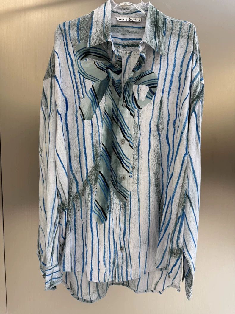 Acne Studios Acne Studios Butterfly shirt Size US S / EU 44-46 / 1 - 1 Thumbnail