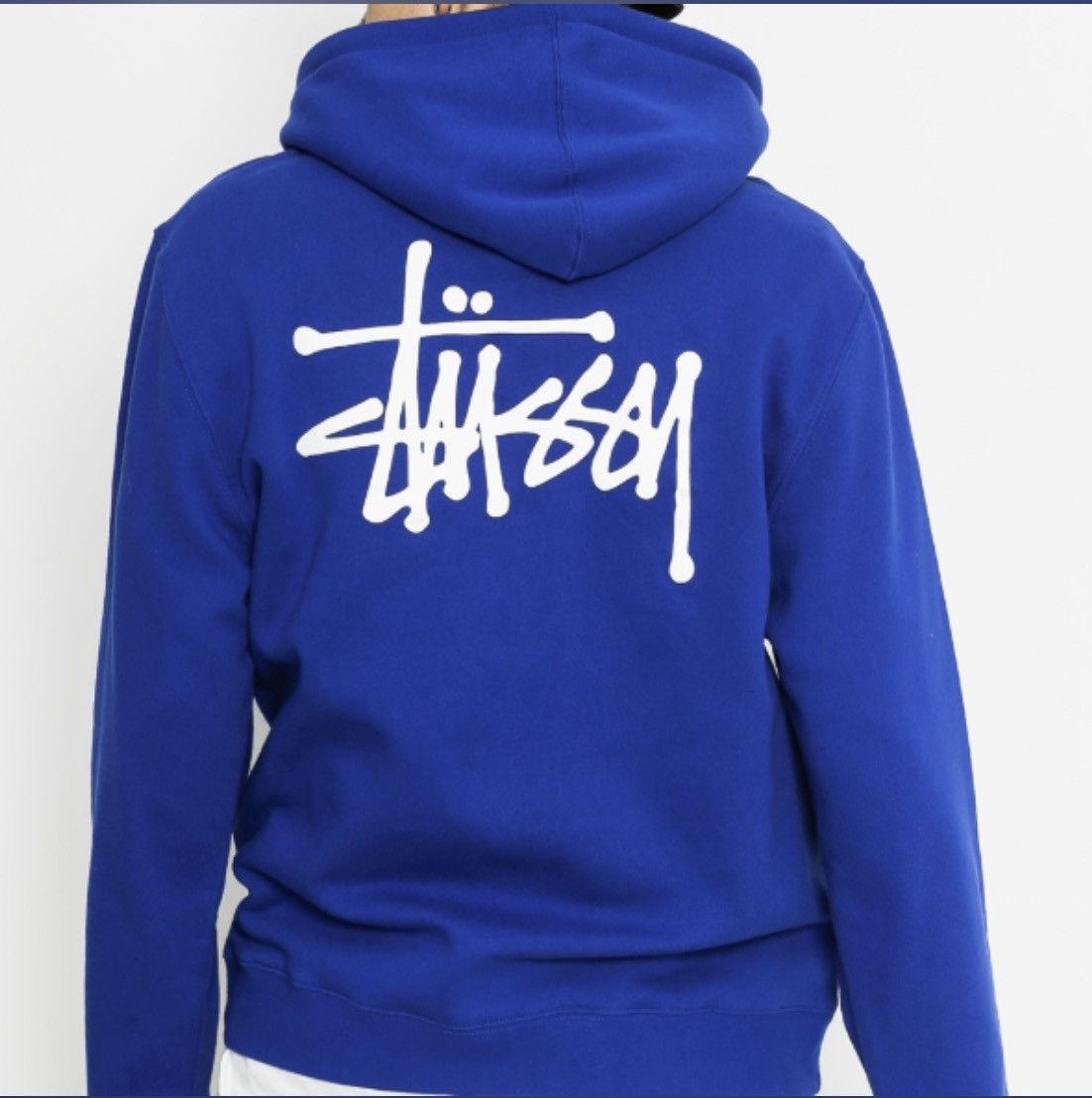 Stussy Stussy Basic Zip Up Hoodie Navy | Grailed