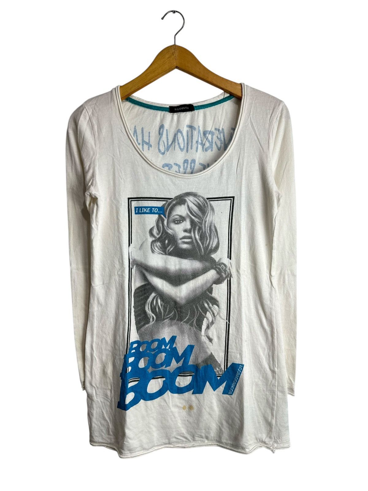 Other EGOIST BEST QUOTES LONG SLEEVE HYSTERIC IFSIX LGB STYLE Size S / US 4 / IT 40 - 2 Thumbnail