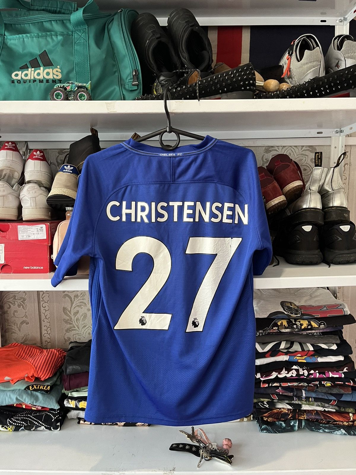 Chelsea Soccer Vintage Nike Chelsea #27 Christensen soccer jersey blokecore Size US S / EU 44-46 / 1 - 3 Thumbnail