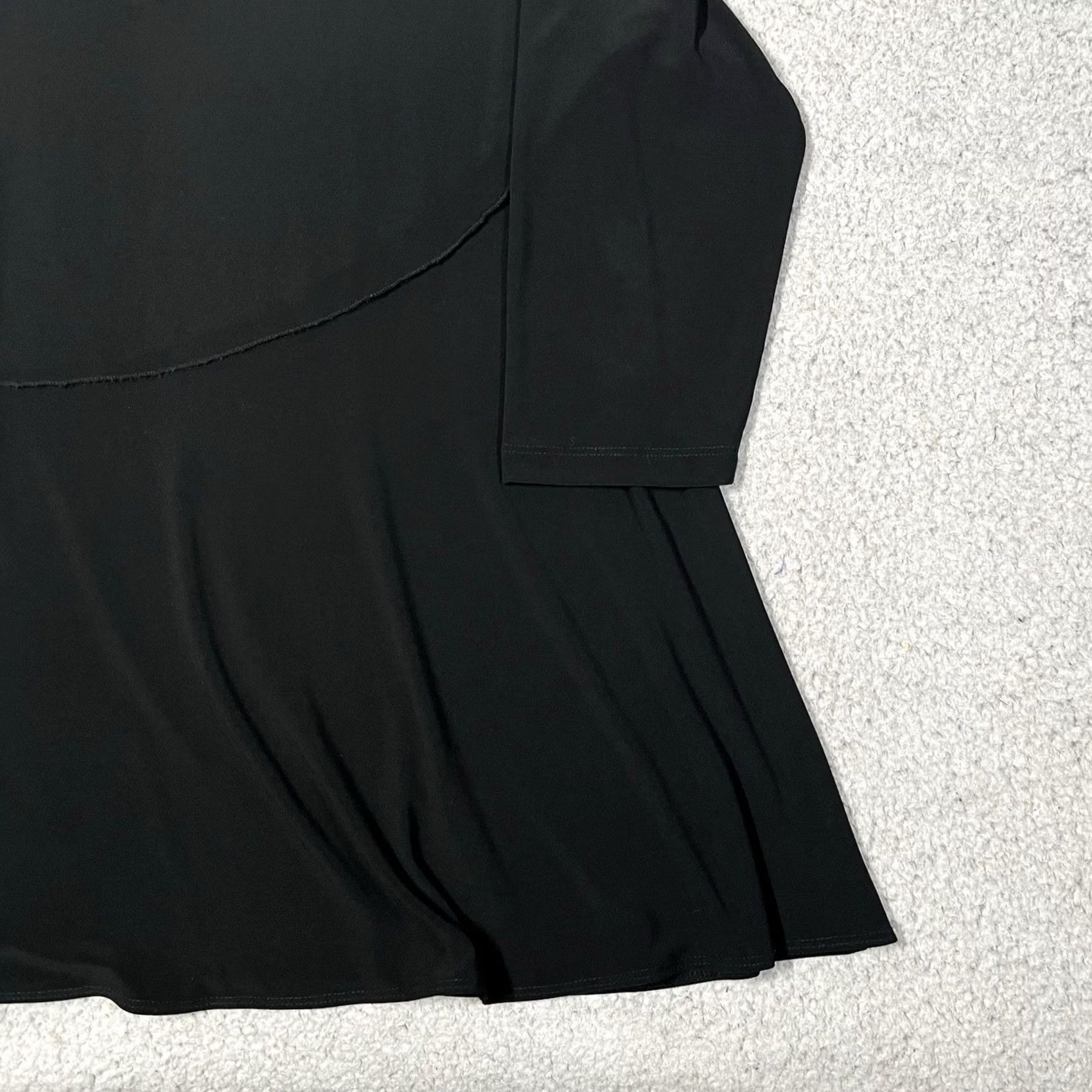 Vintage Sun Kim Top Womens Small Comfort Stretch Long Sleeve USA Lagenlook Blouse Size S / US 4 / IT 40 - 7 Thumbnail
