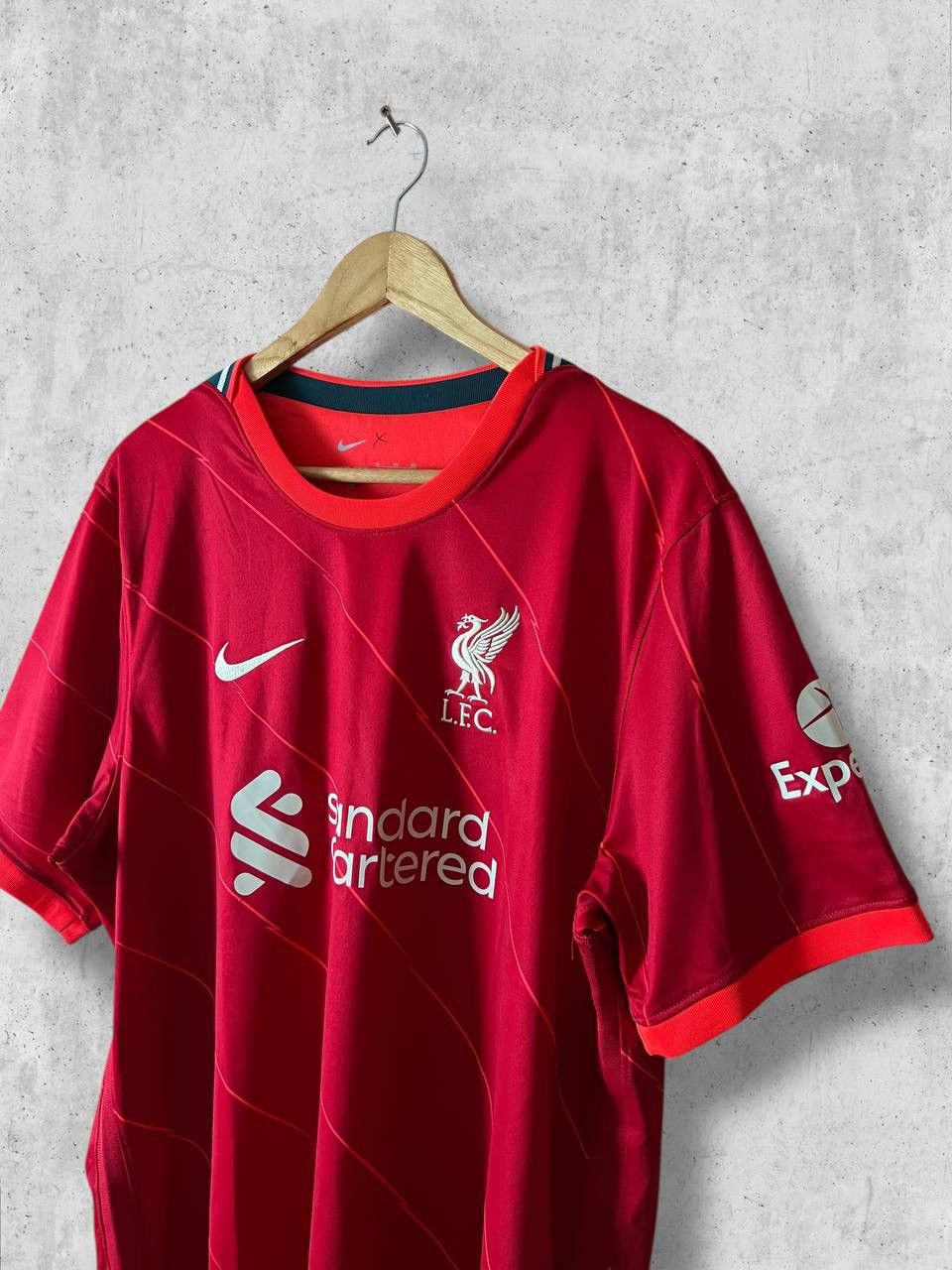 Nike Nike Liverpool football jersey club England soccer vintage Size US XL / EU 56 / 4 - 2 Thumbnail