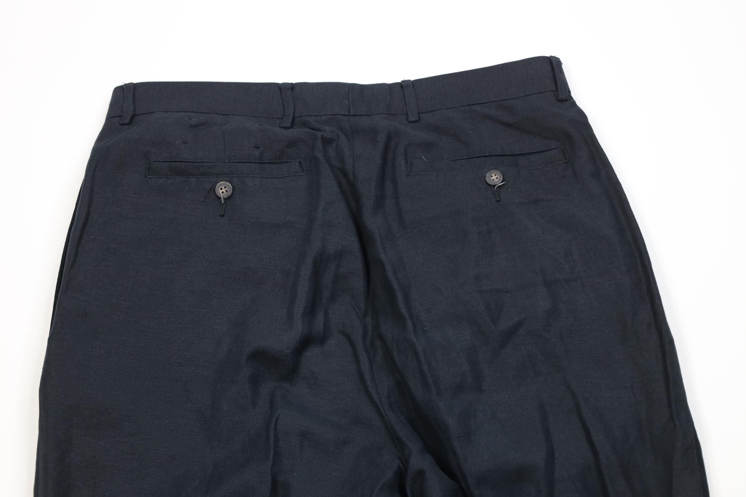 Vintage Vintage 90s Streetwear Gabardine Blend Chino Pants Black Size US 34 / EU 50 - 12 Thumbnail