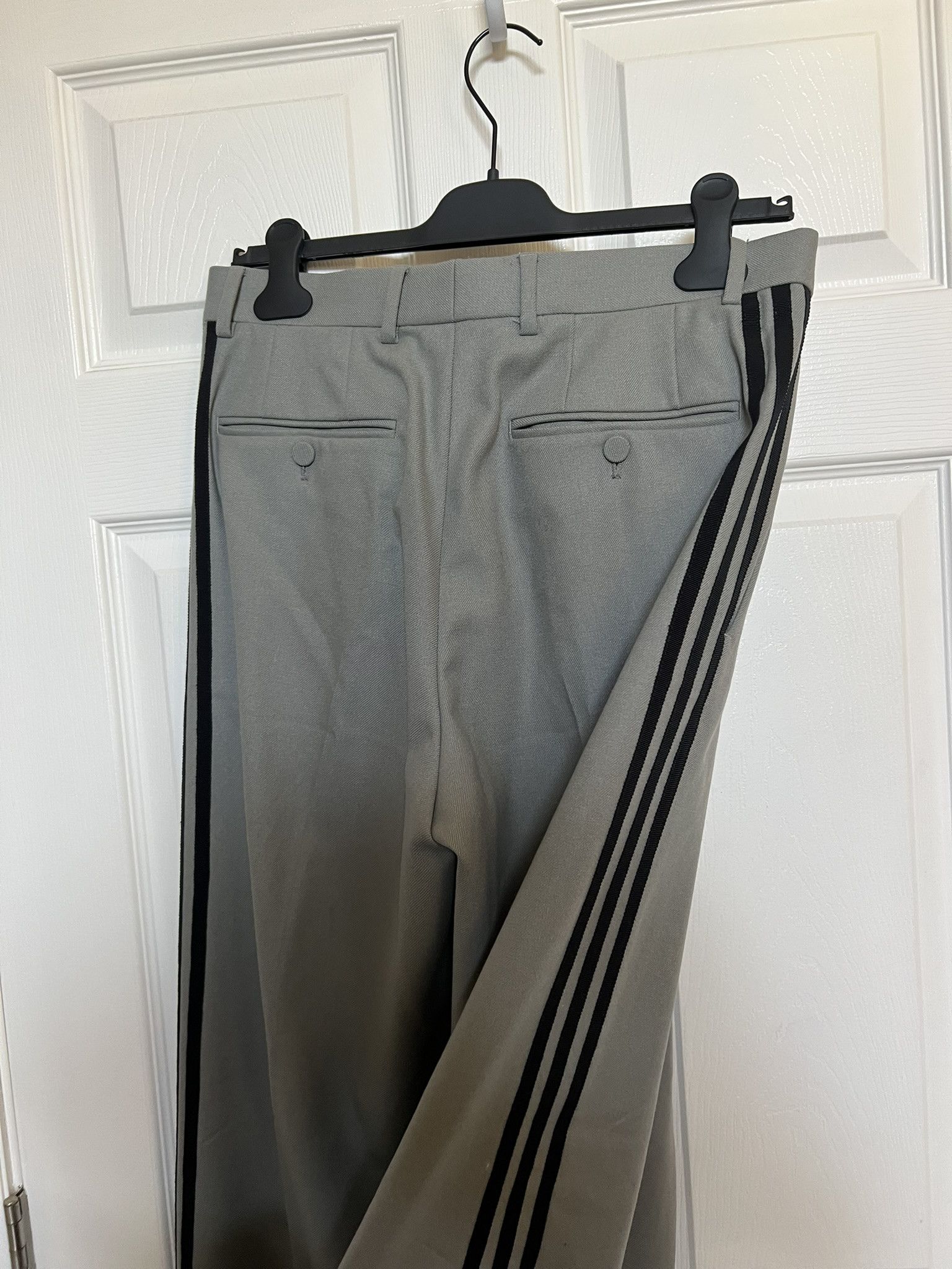 Adidas × Gucci Gucci x Adidas 3 Stripe Wool Trousers sz 46 Size US 30 / EU 46 - 4 Thumbnail