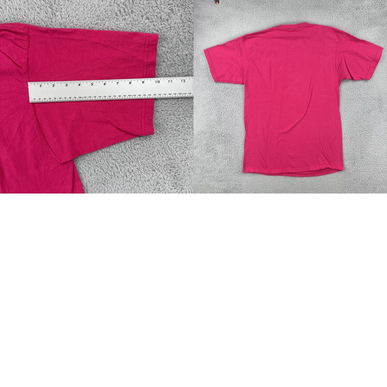 Vintage VINTAGE Pluma T-Shirt Pink 90s Adult Large Short Sleeve Crew Neck Cotton Shirt Mens Size US L / EU 52-54 / 3 - 9 Thumbnail